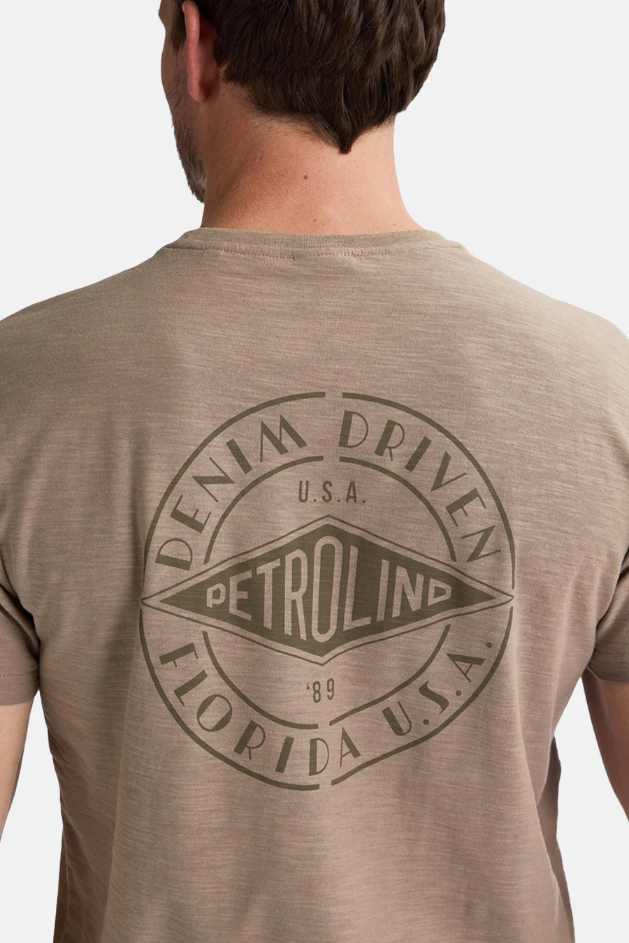 T-shirt met korte mouwen - Bruin - Image 4