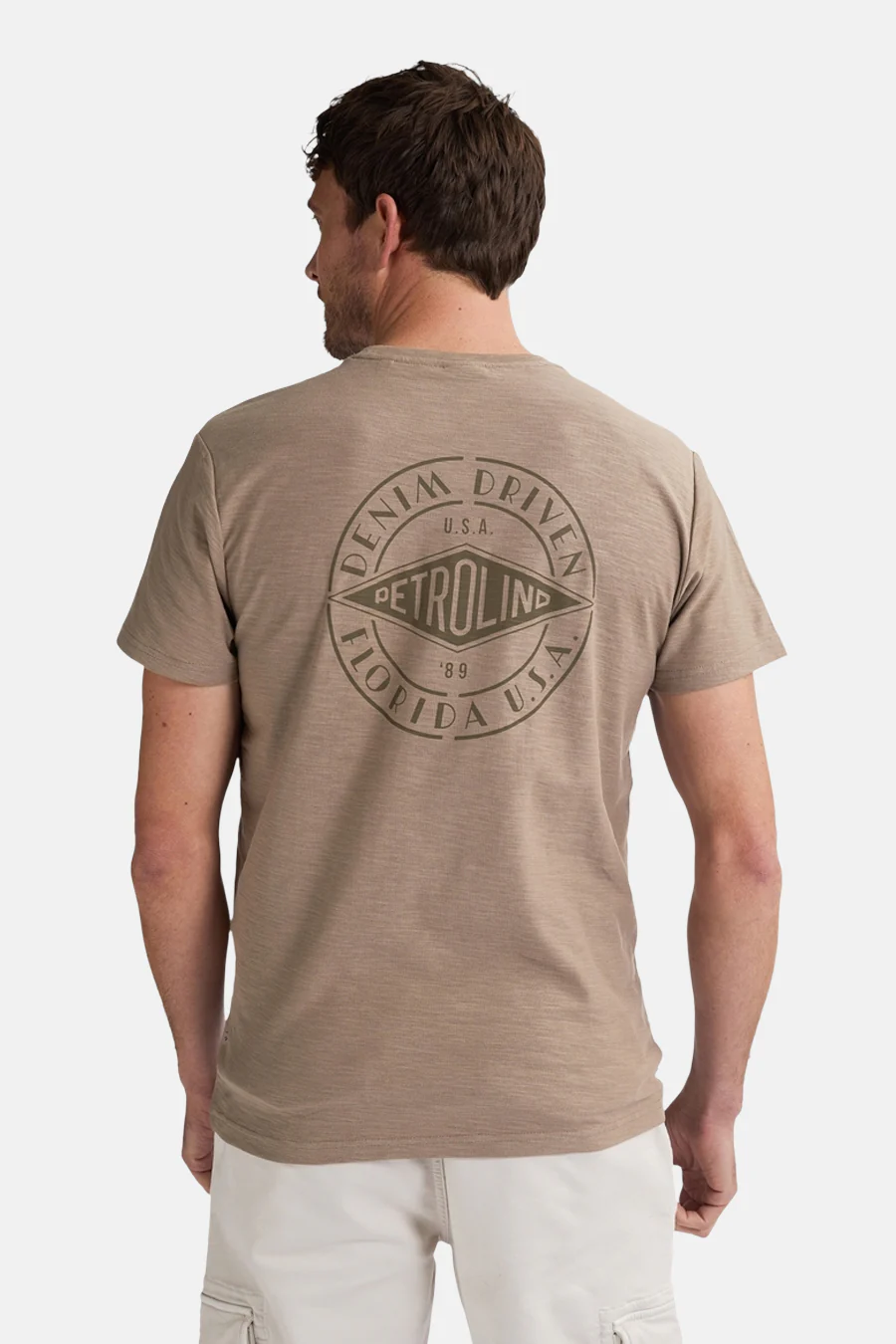 T-shirt met korte mouwen - Bruin - Image 6