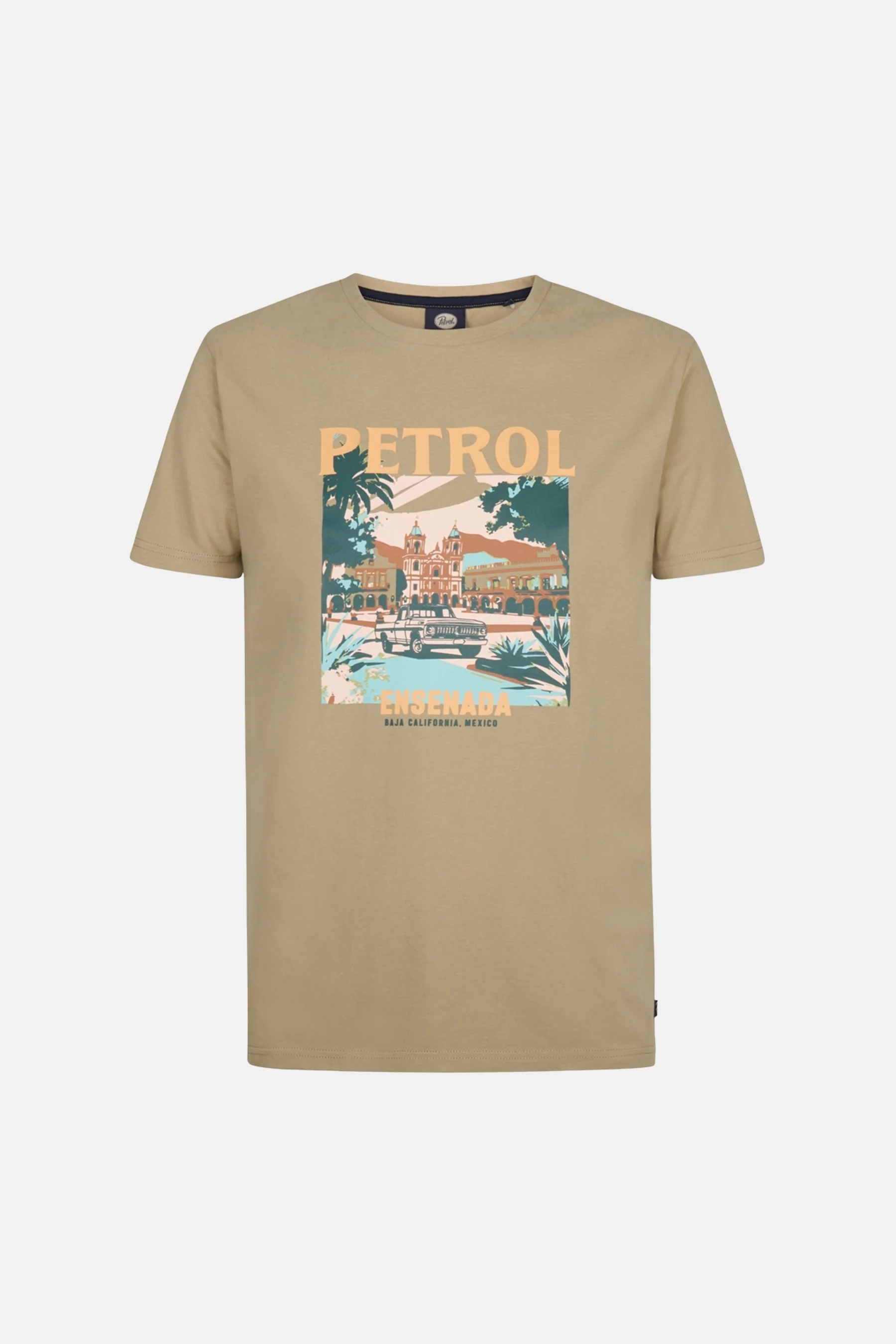 T-shirt met korte mouwen - Kaki