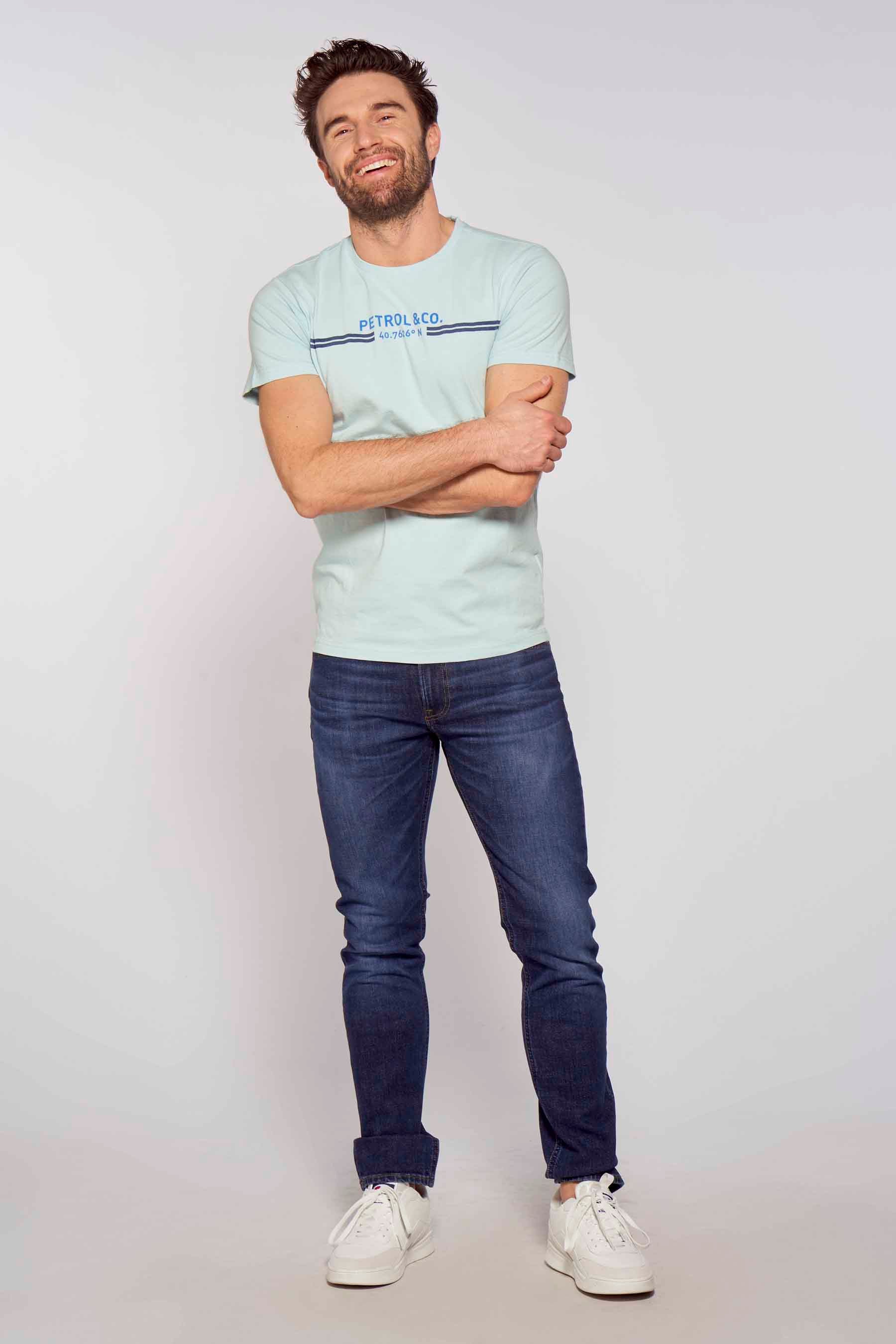 T-shirt - blauw - Image 4