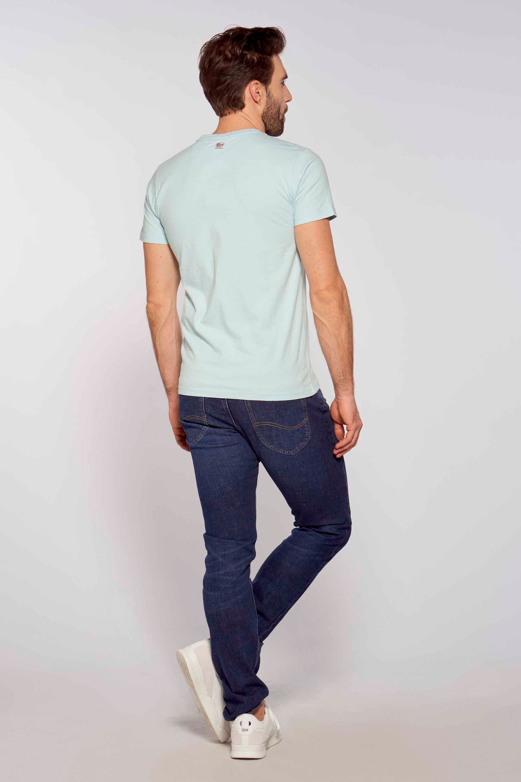 T-shirt - blauw - Image 5