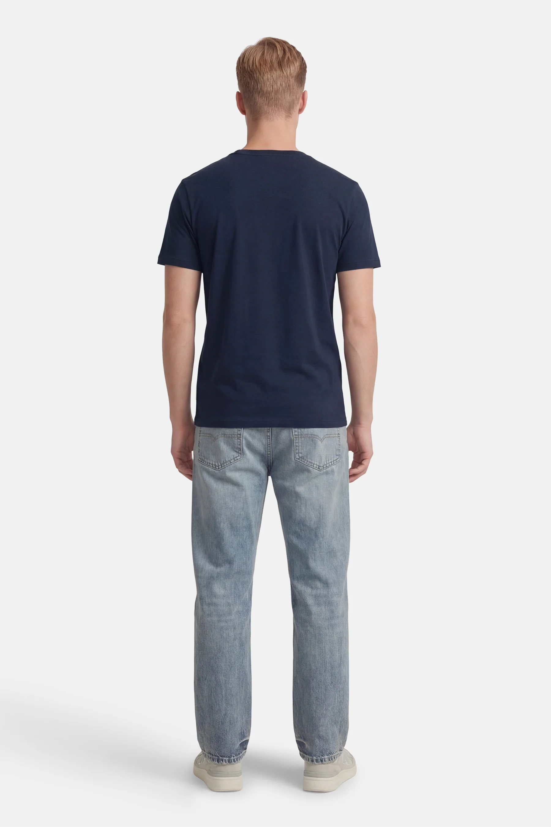 T-shirt met korte mouwen - blauw - Image 4