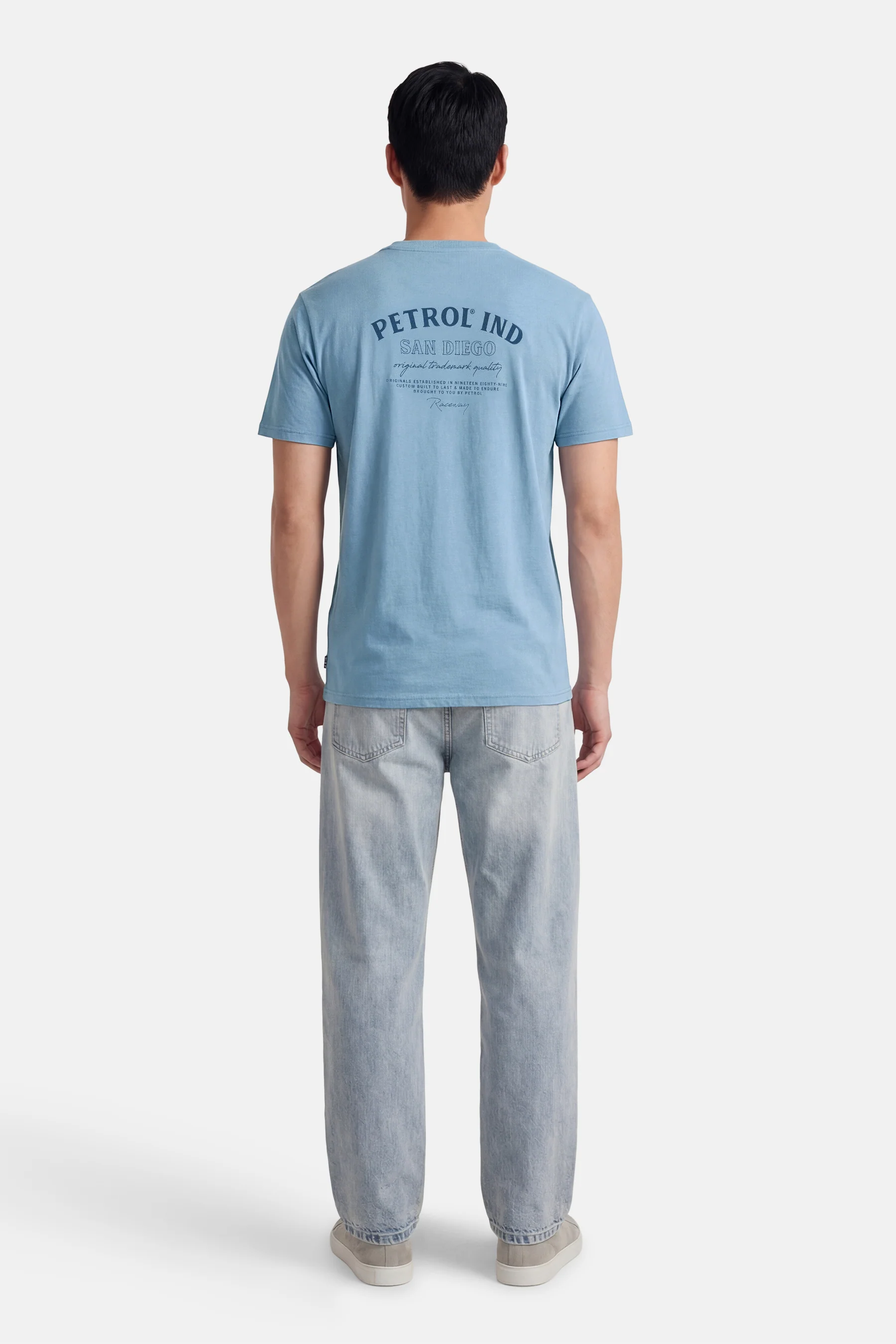 T-shirt (korte mouwen) blauw - Petrol IndustriesĀ® - Image 4