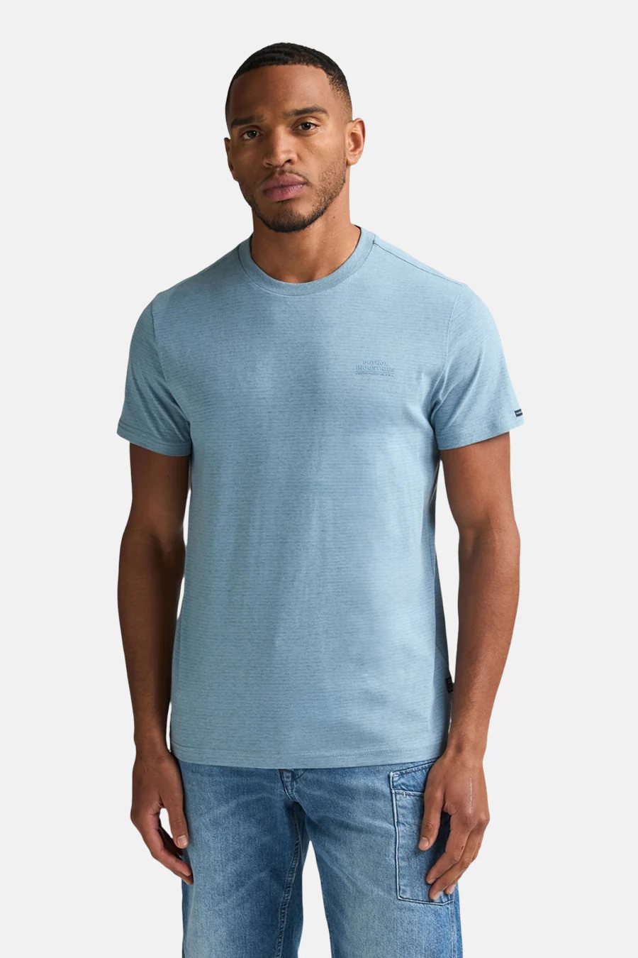 T-shirt met korte mouwen - blauw
