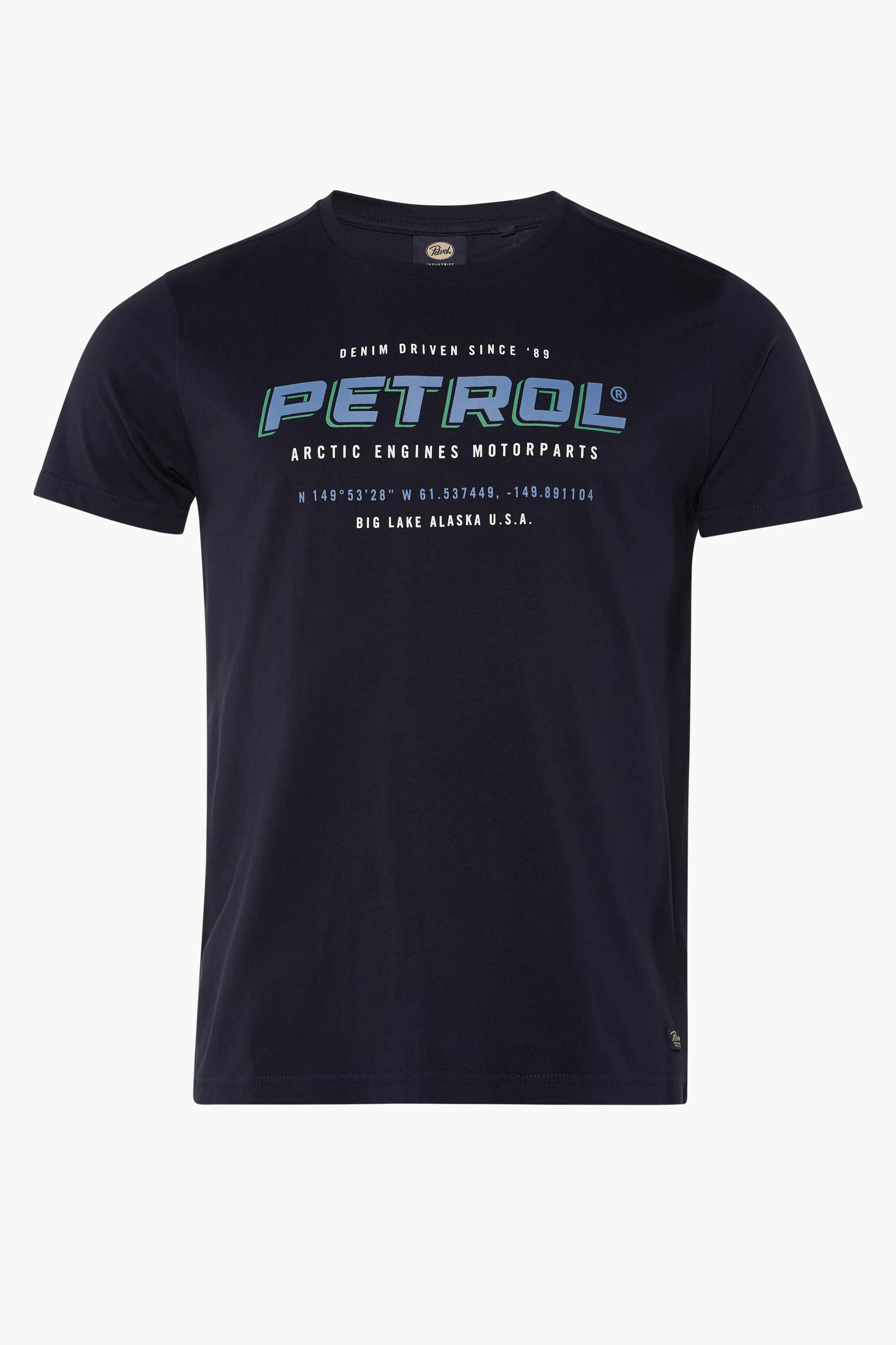 T-shirt met korte mouwen - blauw