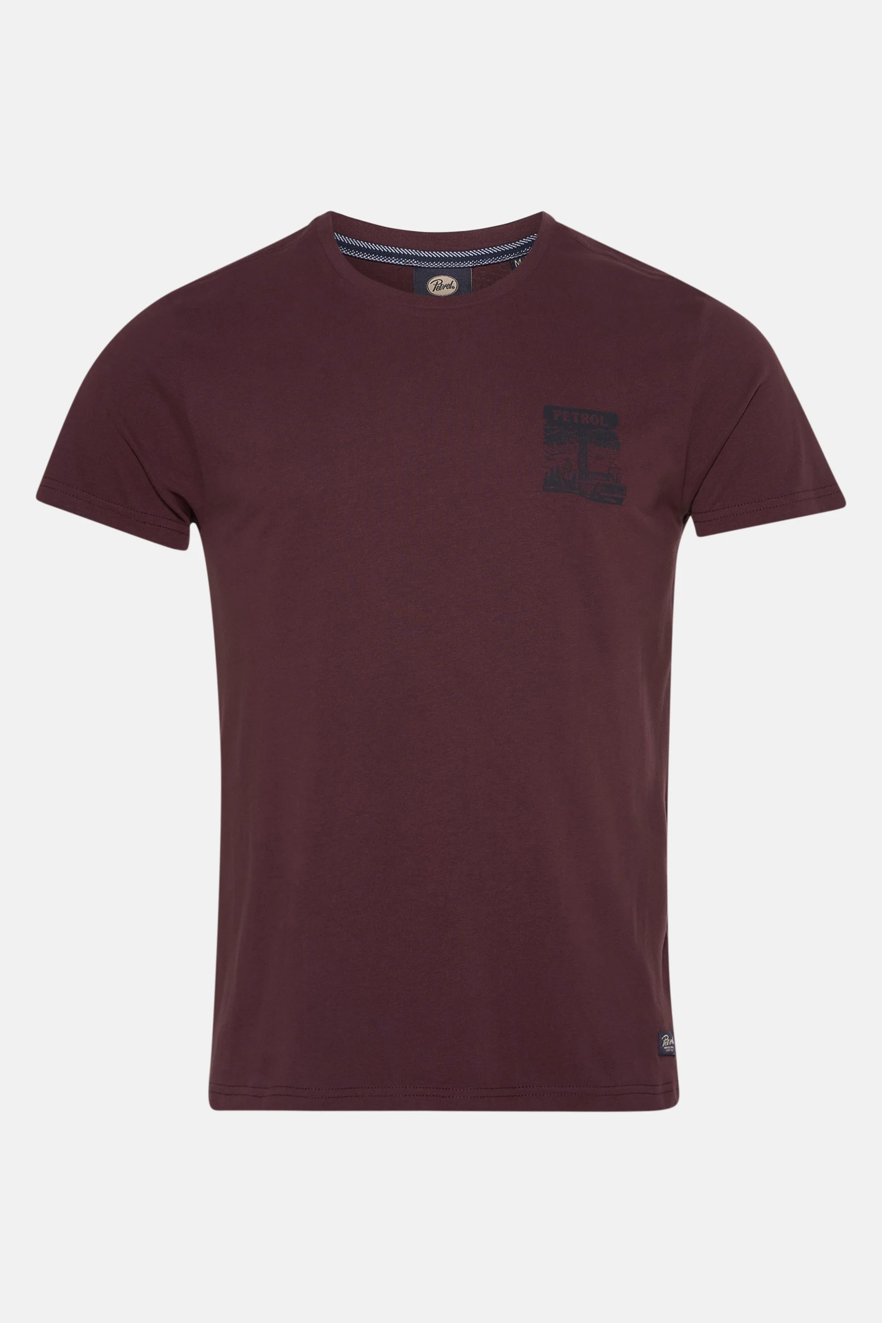 T-shirt met korte mouwen - bordeaux