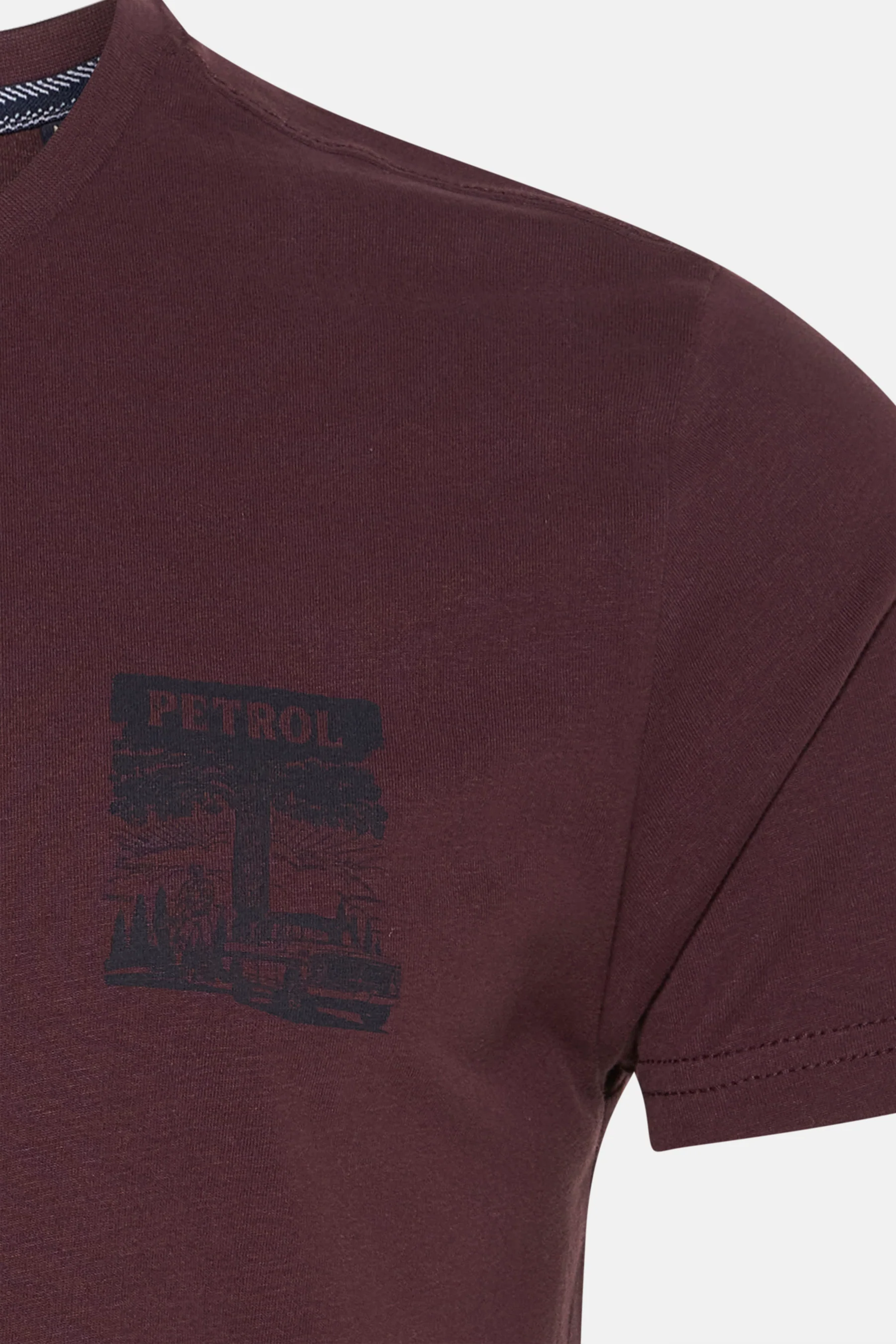 T-shirt met korte mouwen - bordeaux - Image 3