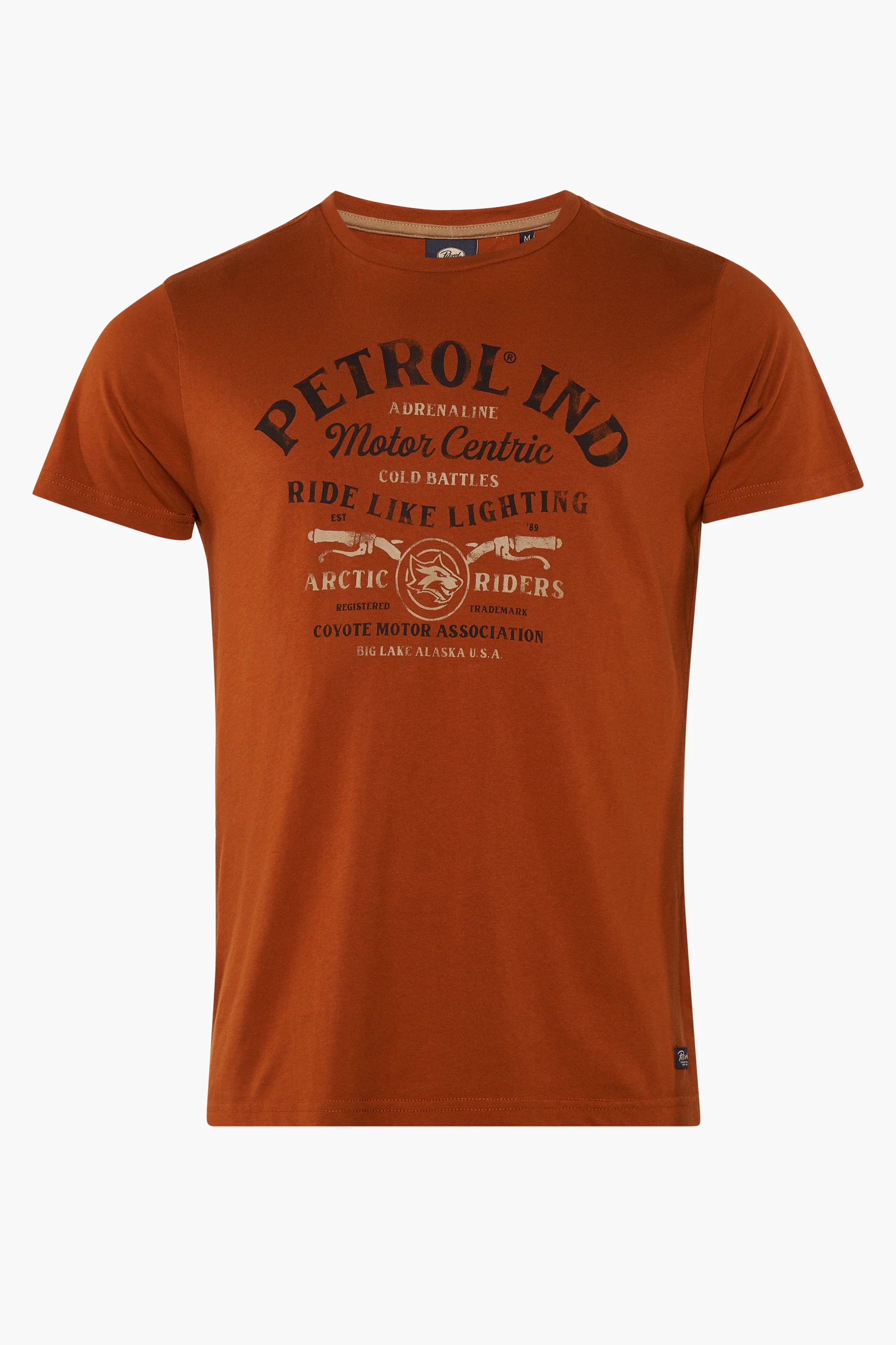 T-shirt met korte mouwen - bruin