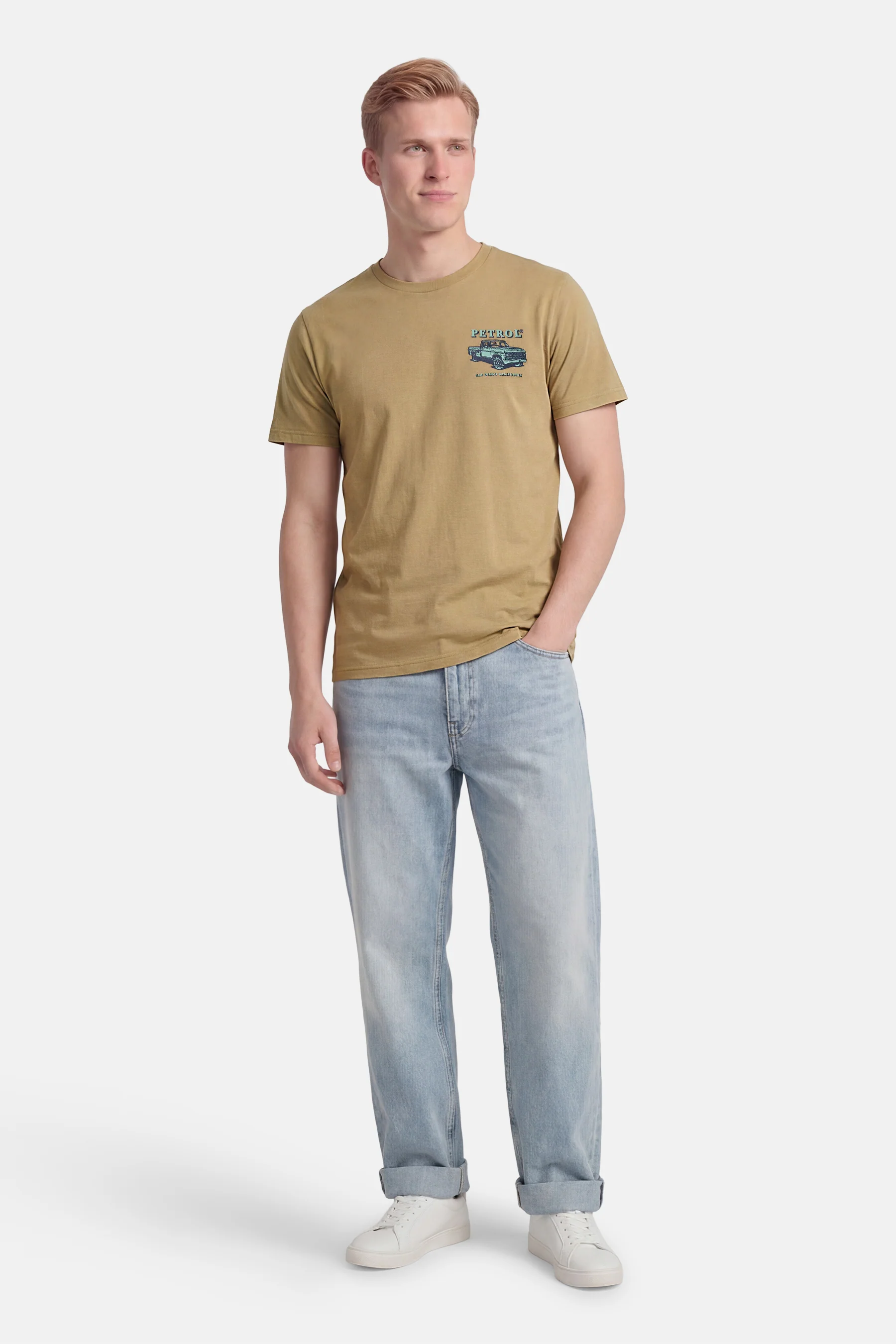 T-shirt met korte mouwen - Groen - Image 3