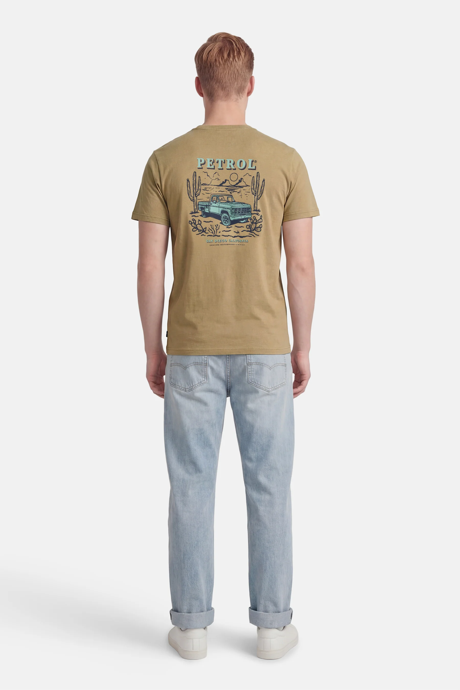 T-shirt met korte mouwen - Groen - Image 4