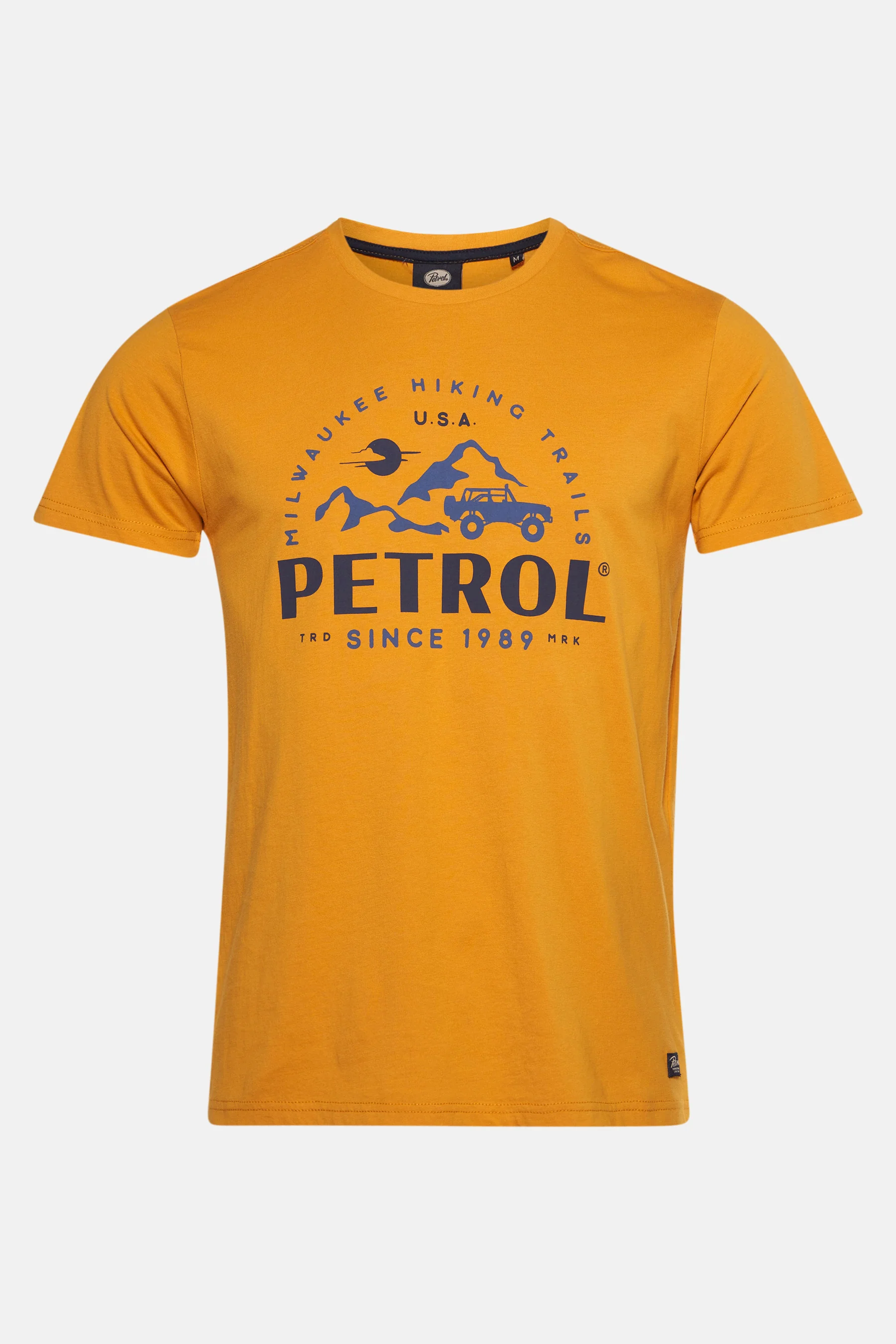 T-shirt met korte mouwen - geel