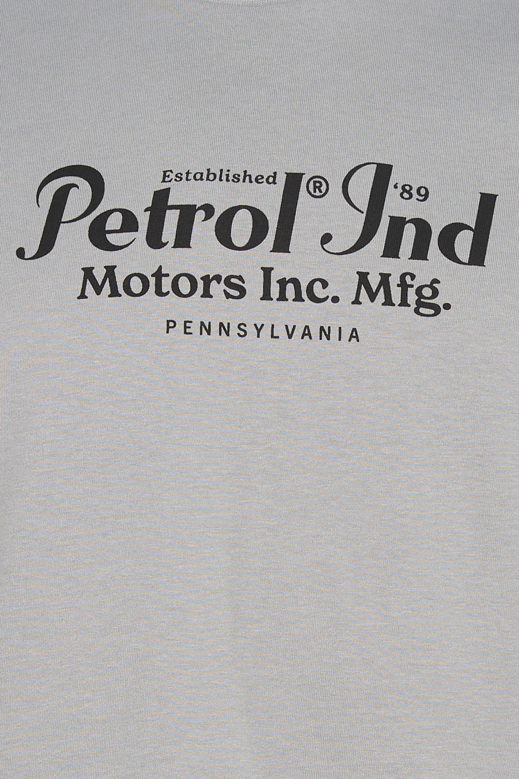 T-shirt (korte mouwen) grijs - Petrol Industries® - Image 3