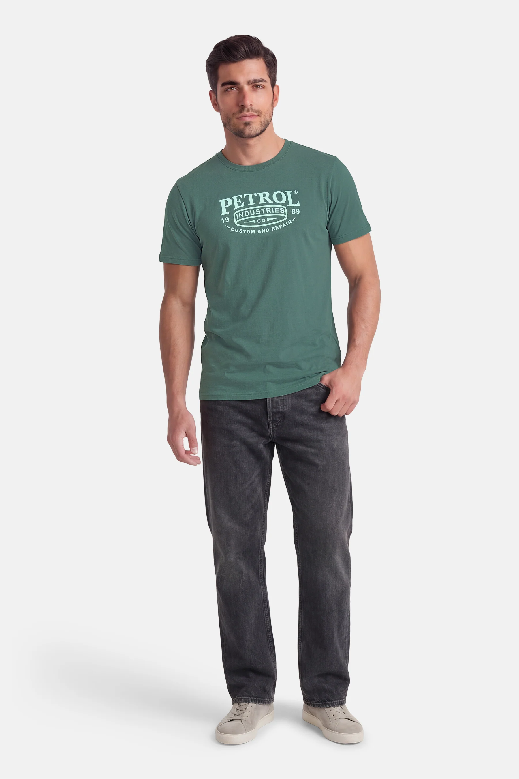 T-shirt met korte mouwen - groen - Image 3