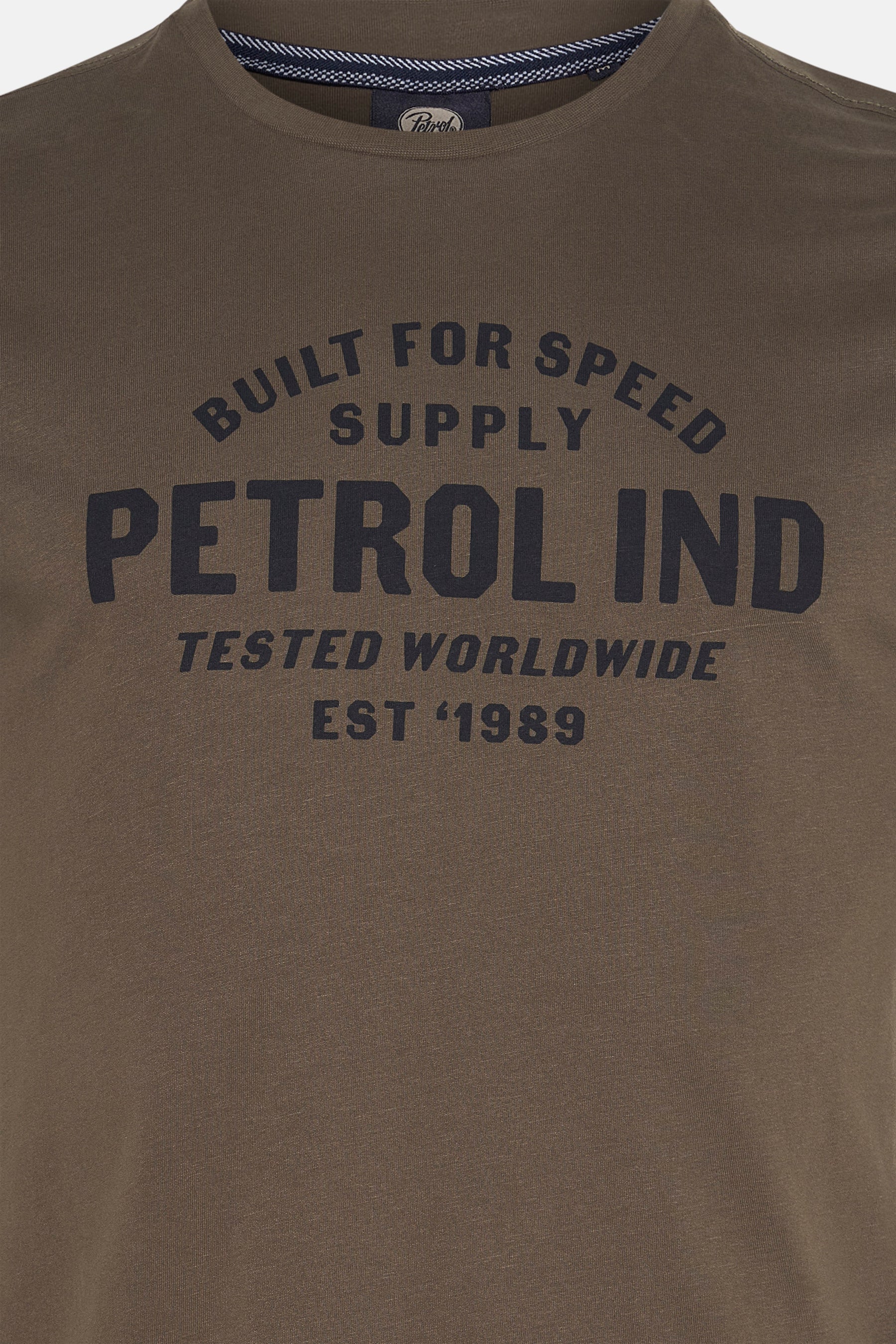 T-shirt met korte mouwen - Kaki - Image 3