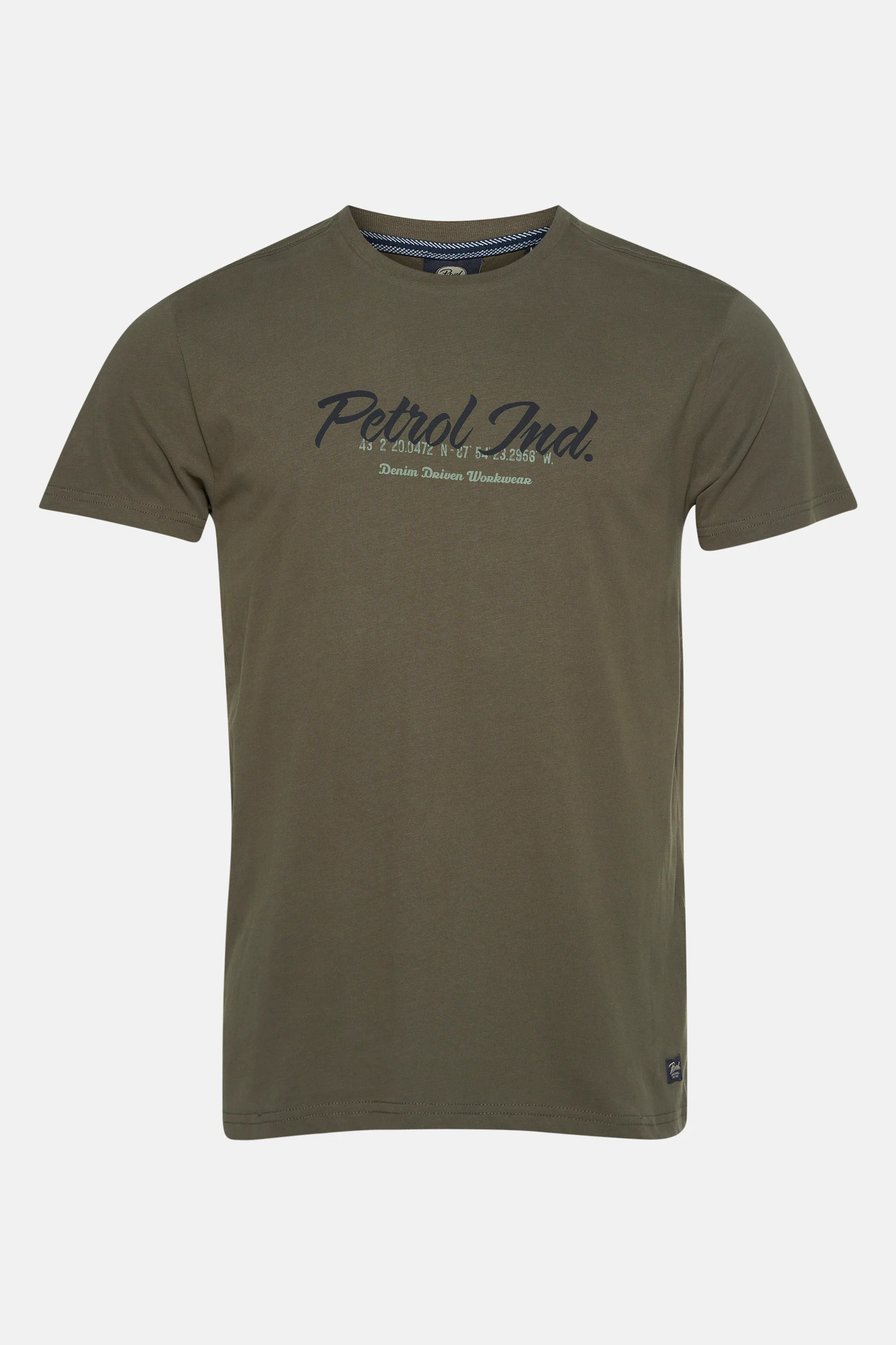 T-shirt met korte mouwen - Kaki