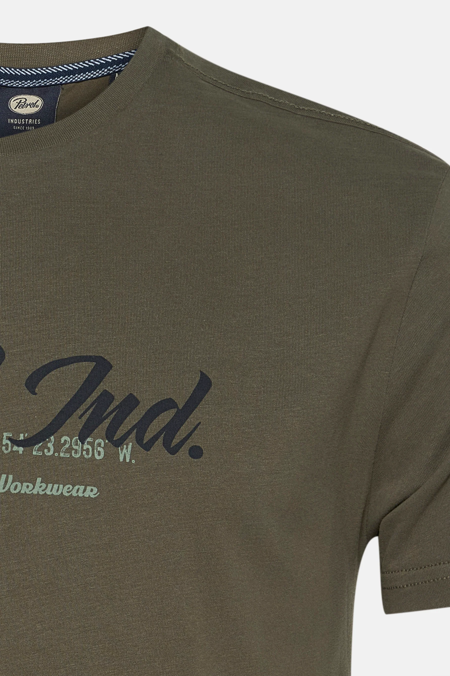T-shirt met korte mouwen - Kaki - Image 3