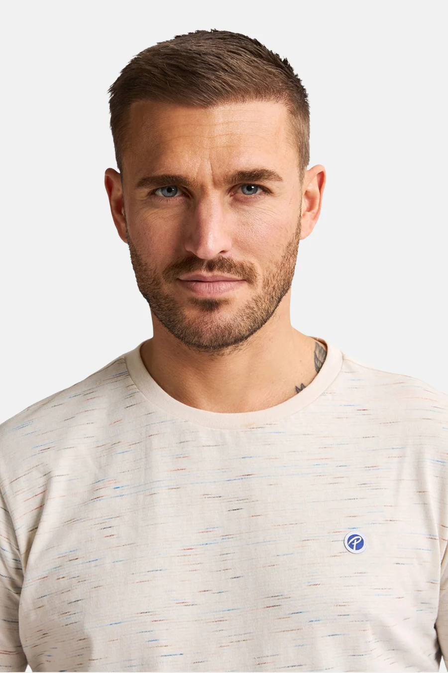 T-shirt met korte mouwen - Ecru - Image 6