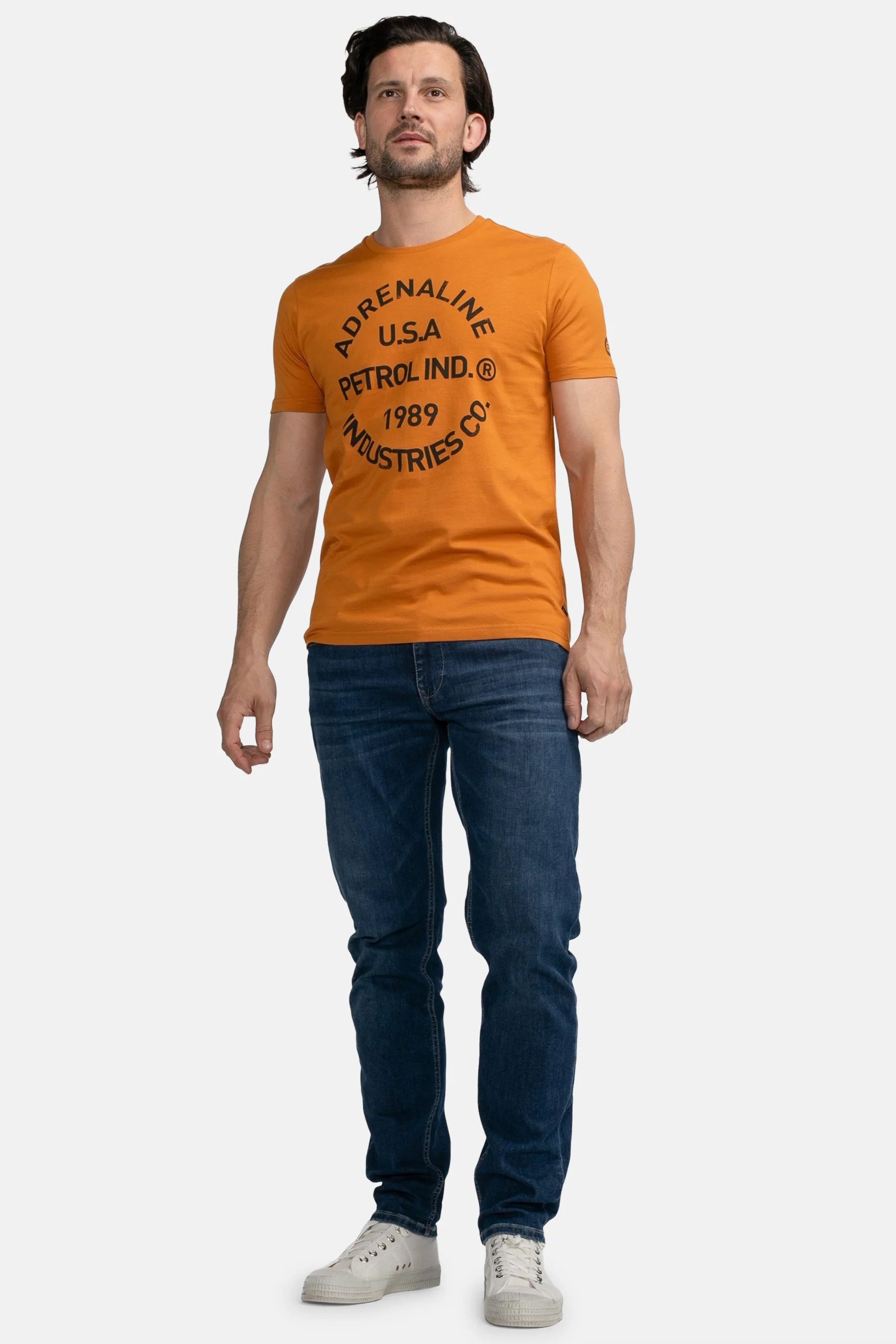 T-shirt met korte mouwen - oranje - Image 2