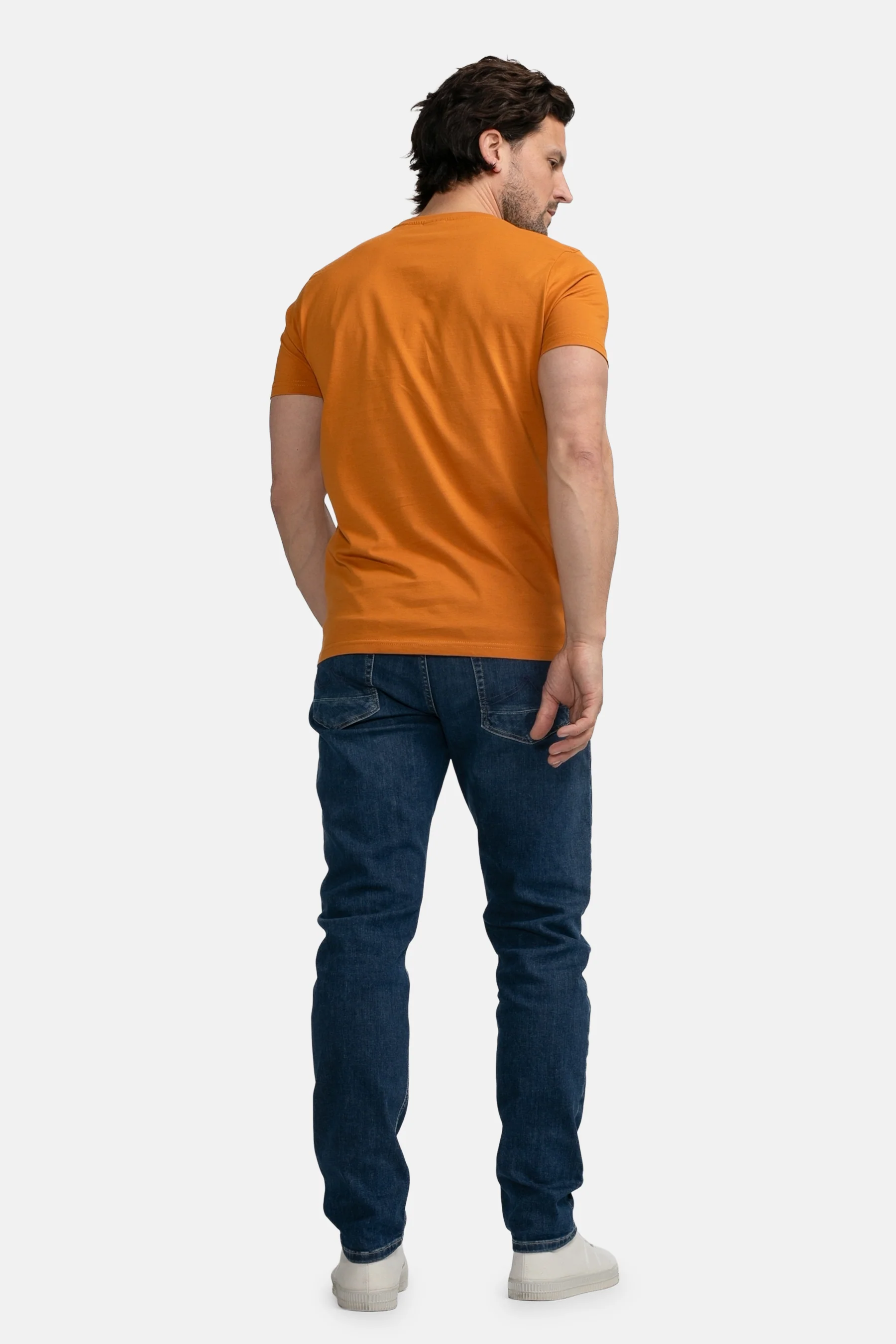 T-shirt met korte mouwen - oranje - Image 3