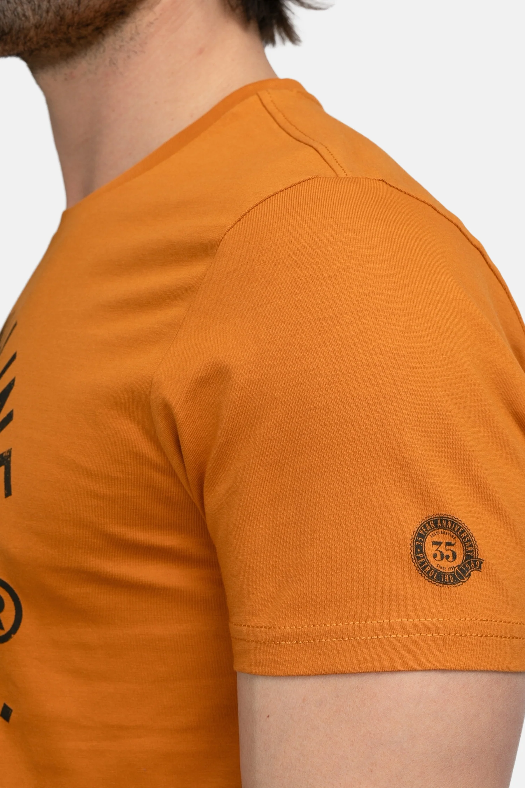 T-shirt met korte mouwen - oranje - Image 4