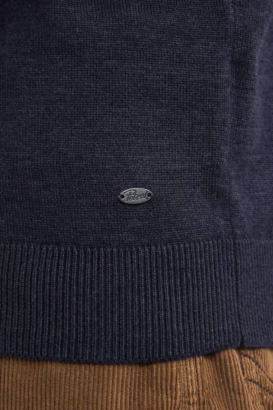 Pull met rolkraag - blauw - Image 5