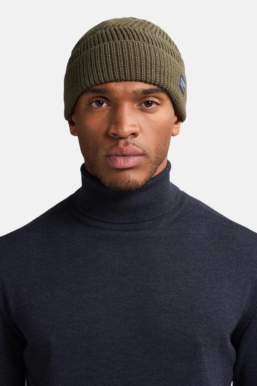 Pull met rolkraag - blauw - Image 7