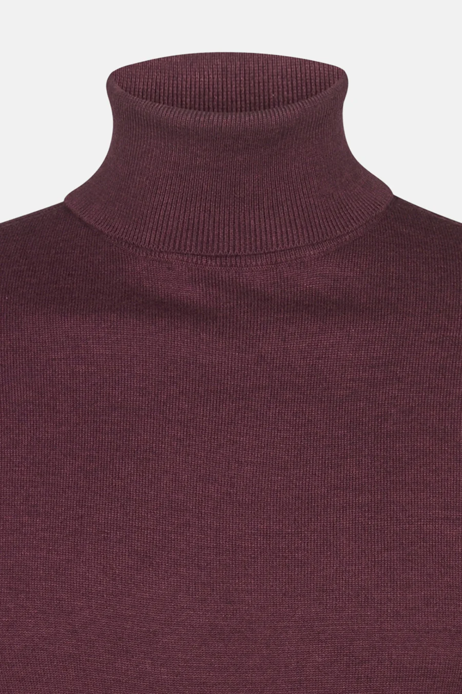 Pull met rolkraag - bordeaux - Image 5