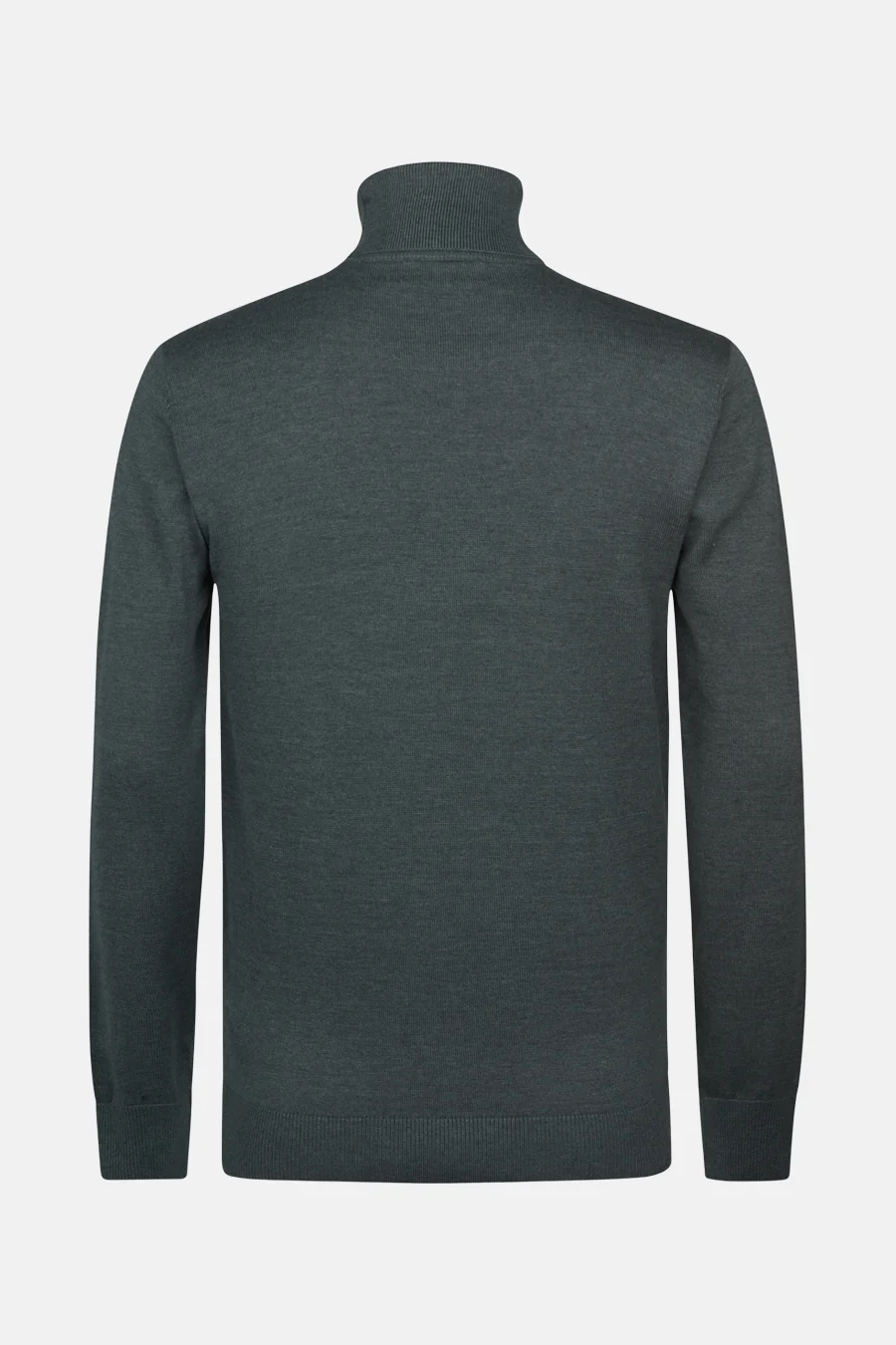 Pull met rolkraag - groen - Image 8