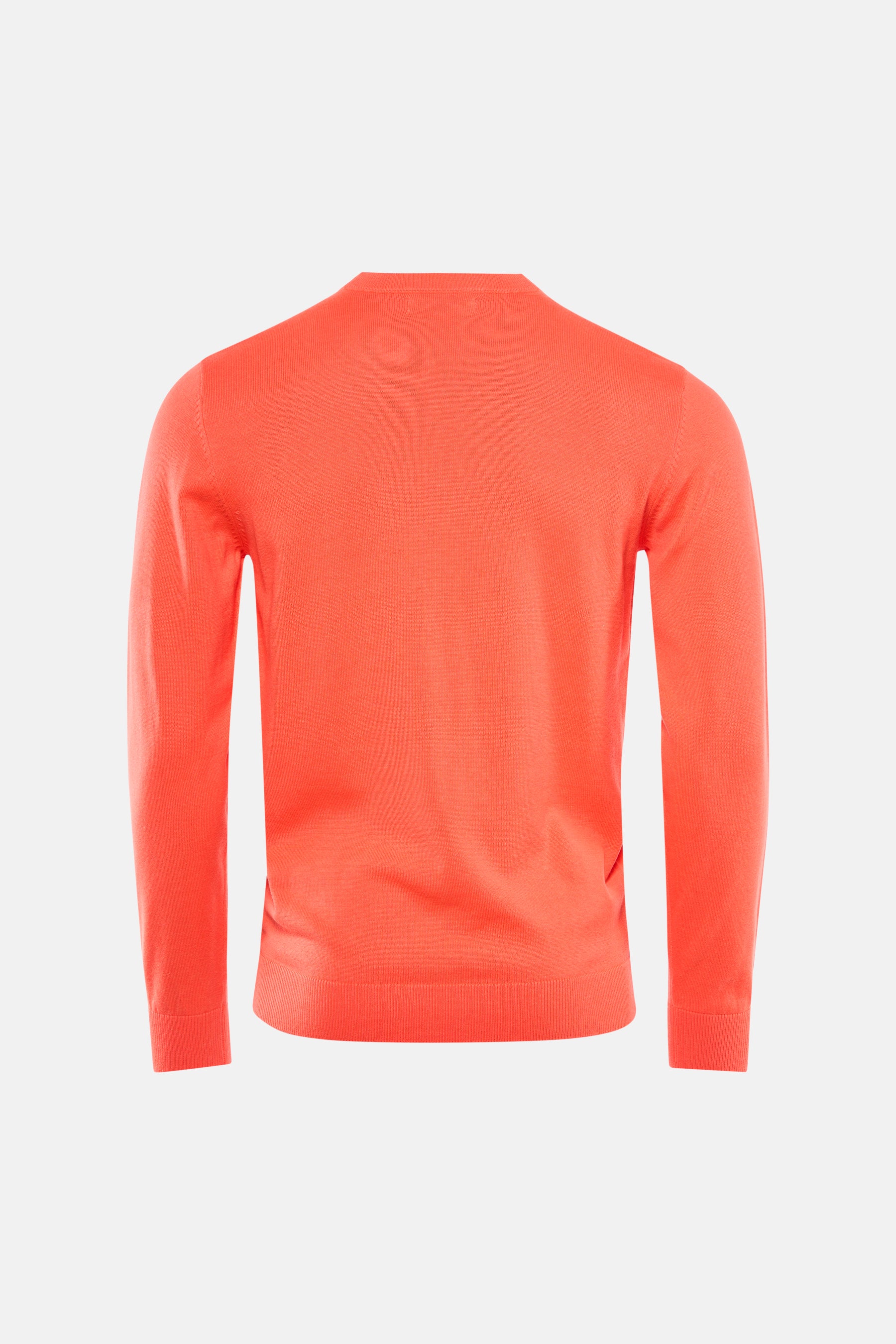 Pull met ronde hals - corail - Image 2