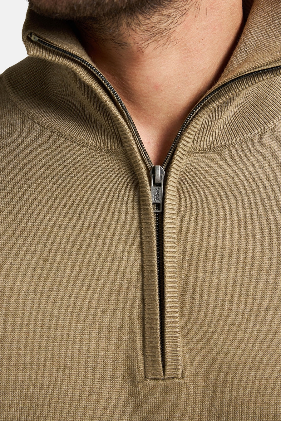 Pull met ronde hals - beige - Image 4