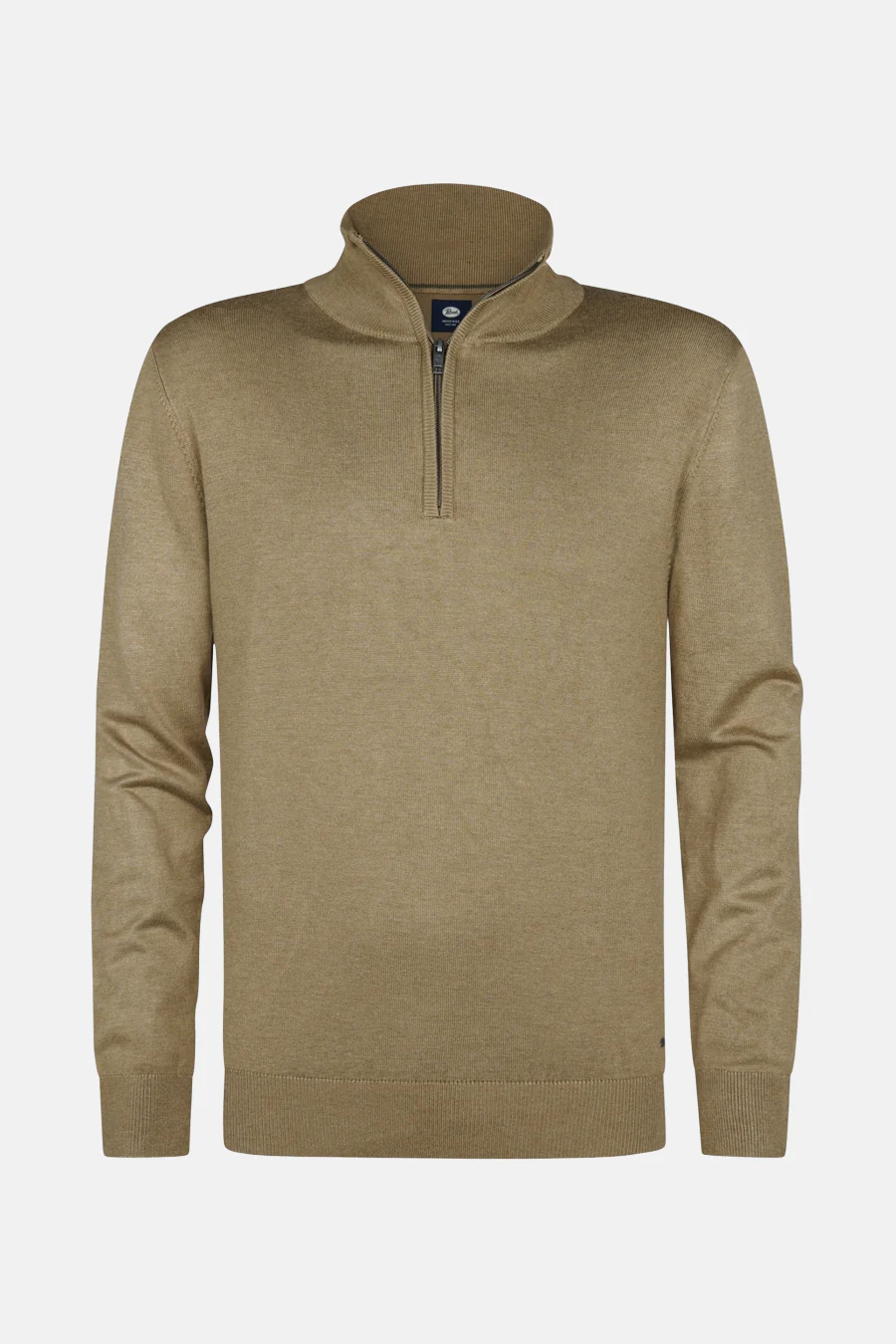 Pull met ronde hals - beige - Image 8