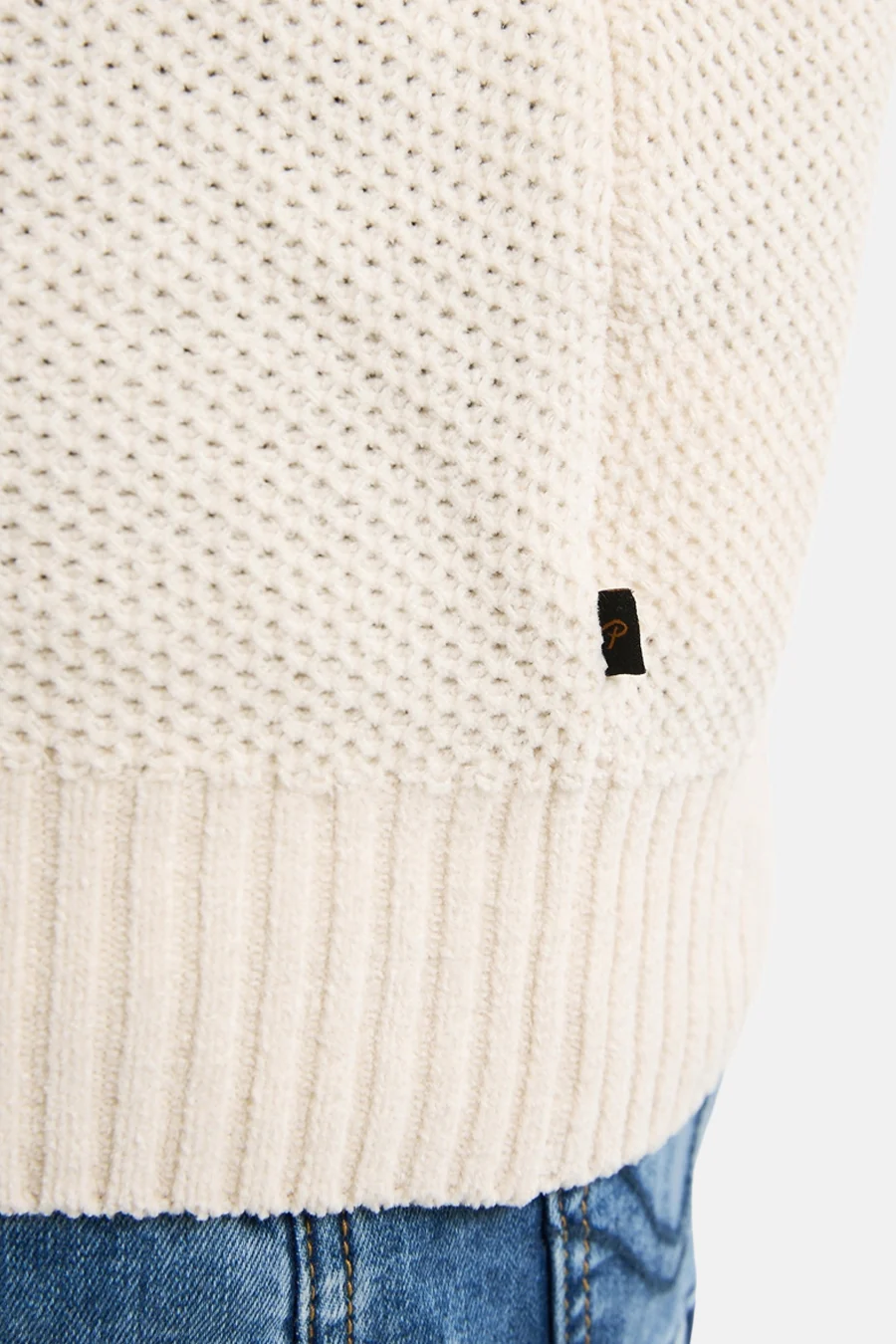 Trui met ronde hals beige - Petrol Industries® - Image 6