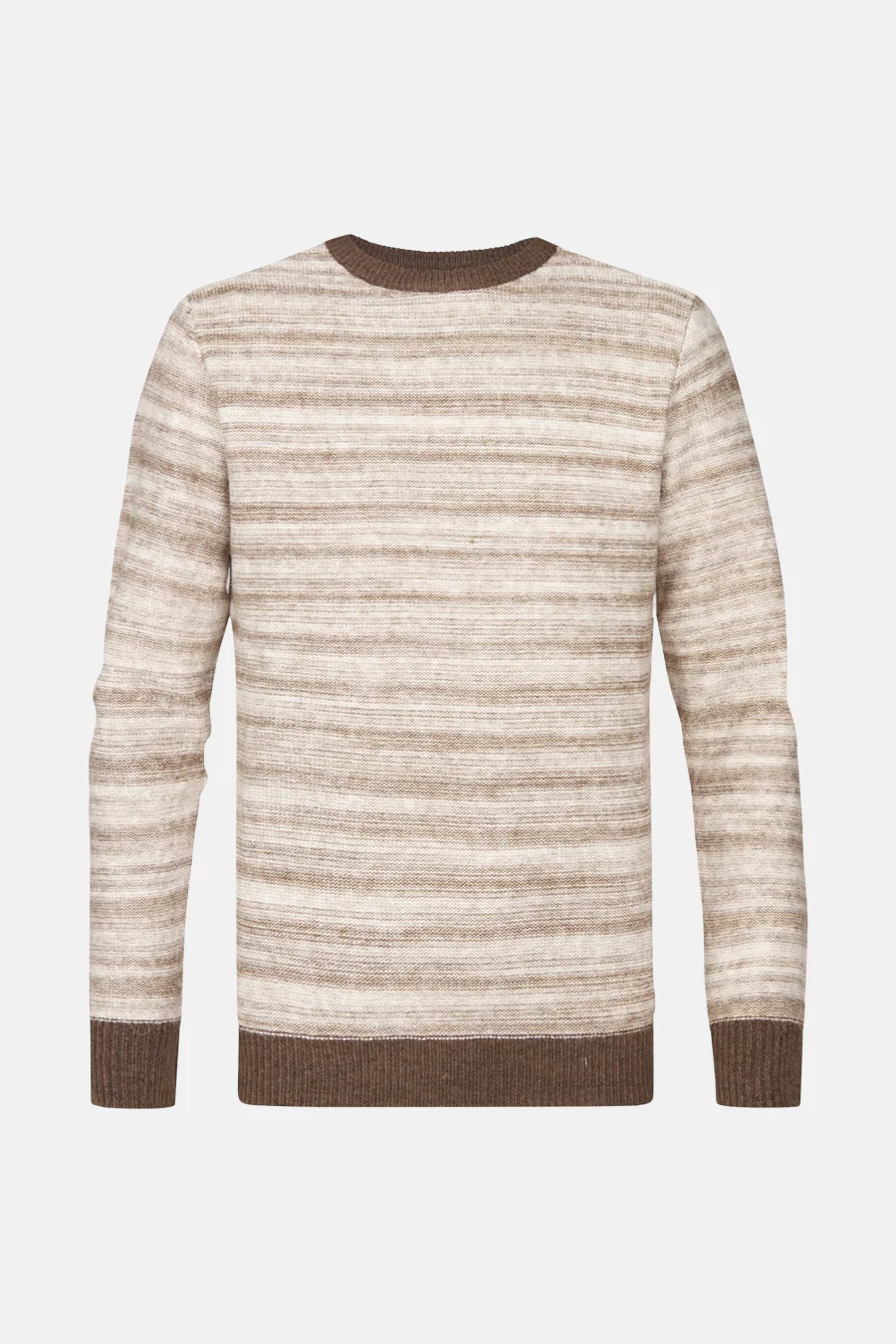 Pull met ronde hals - beige - Image 8