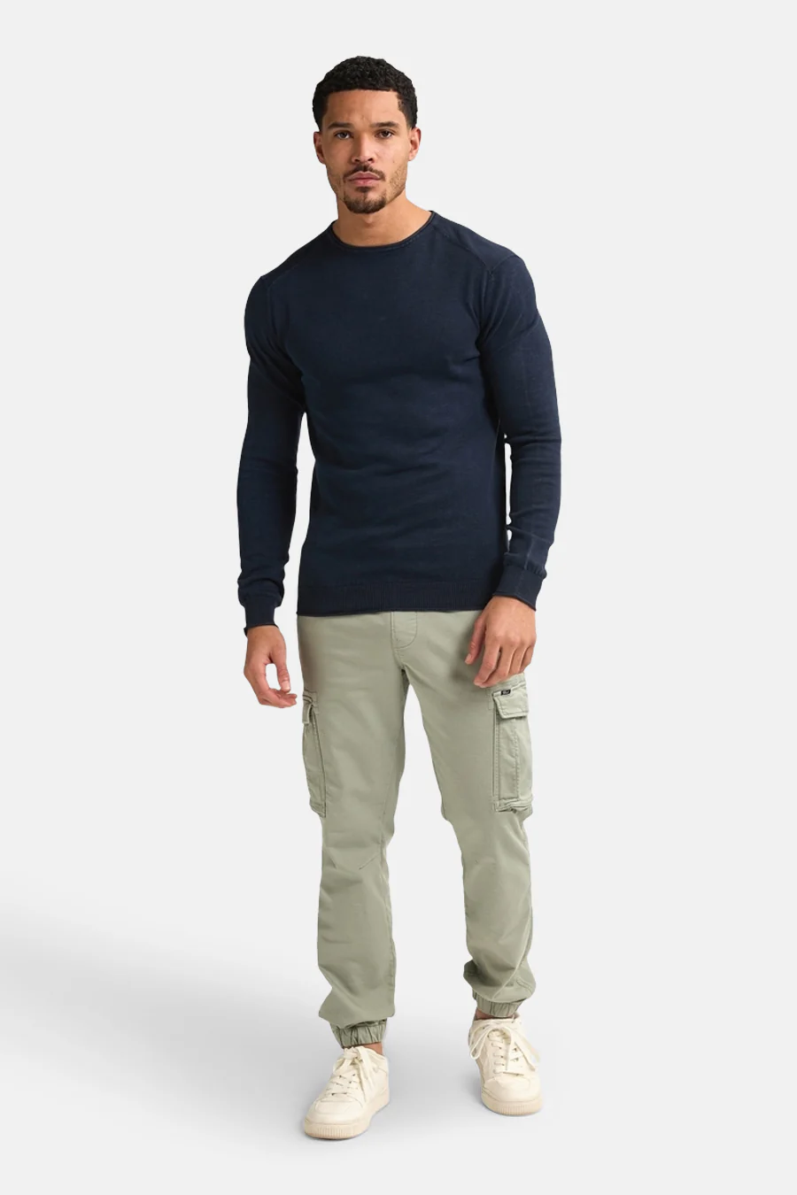 Pull met ronde hals - blauw - Image 2
