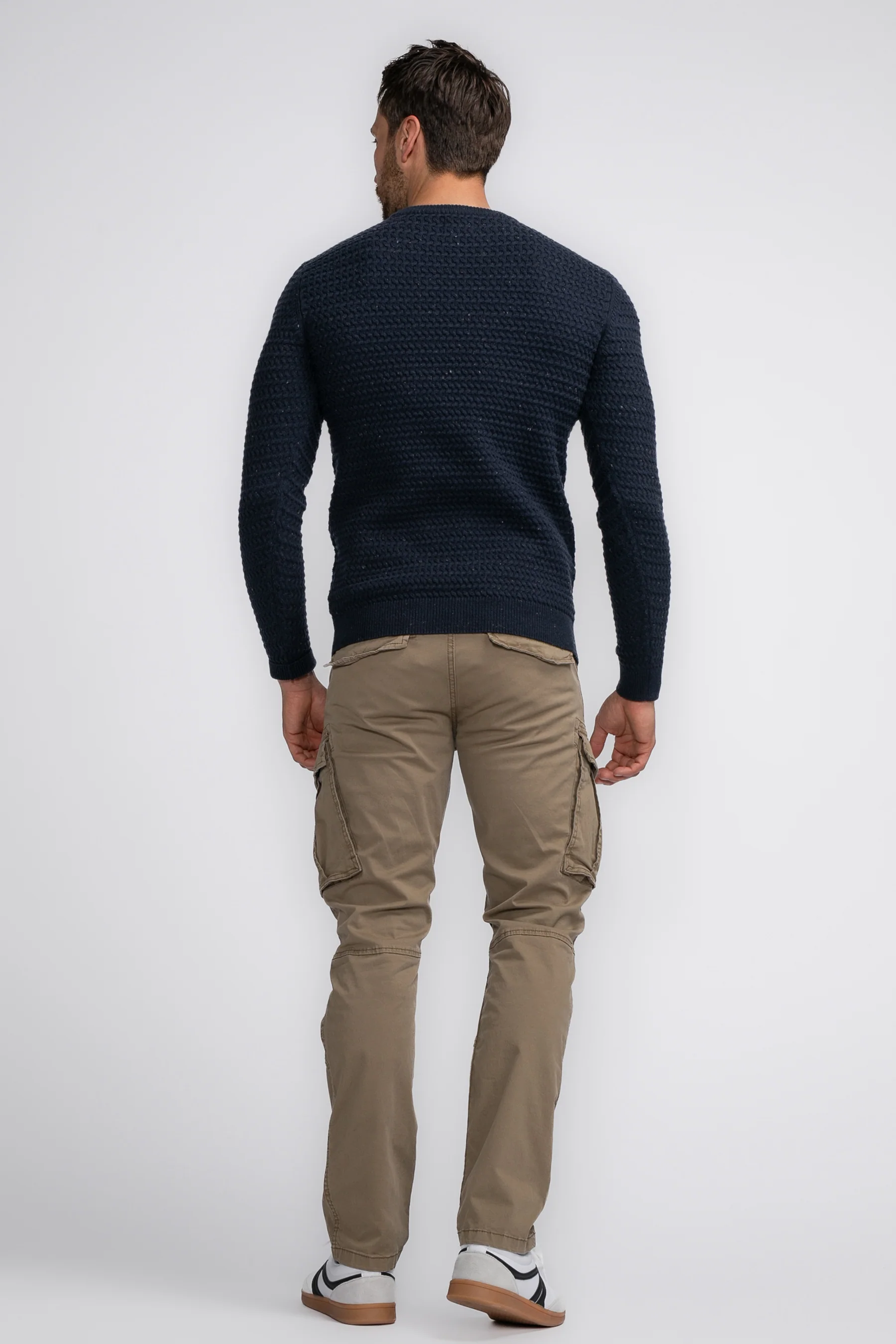 Pull met ronde hals - blauw - Image 2