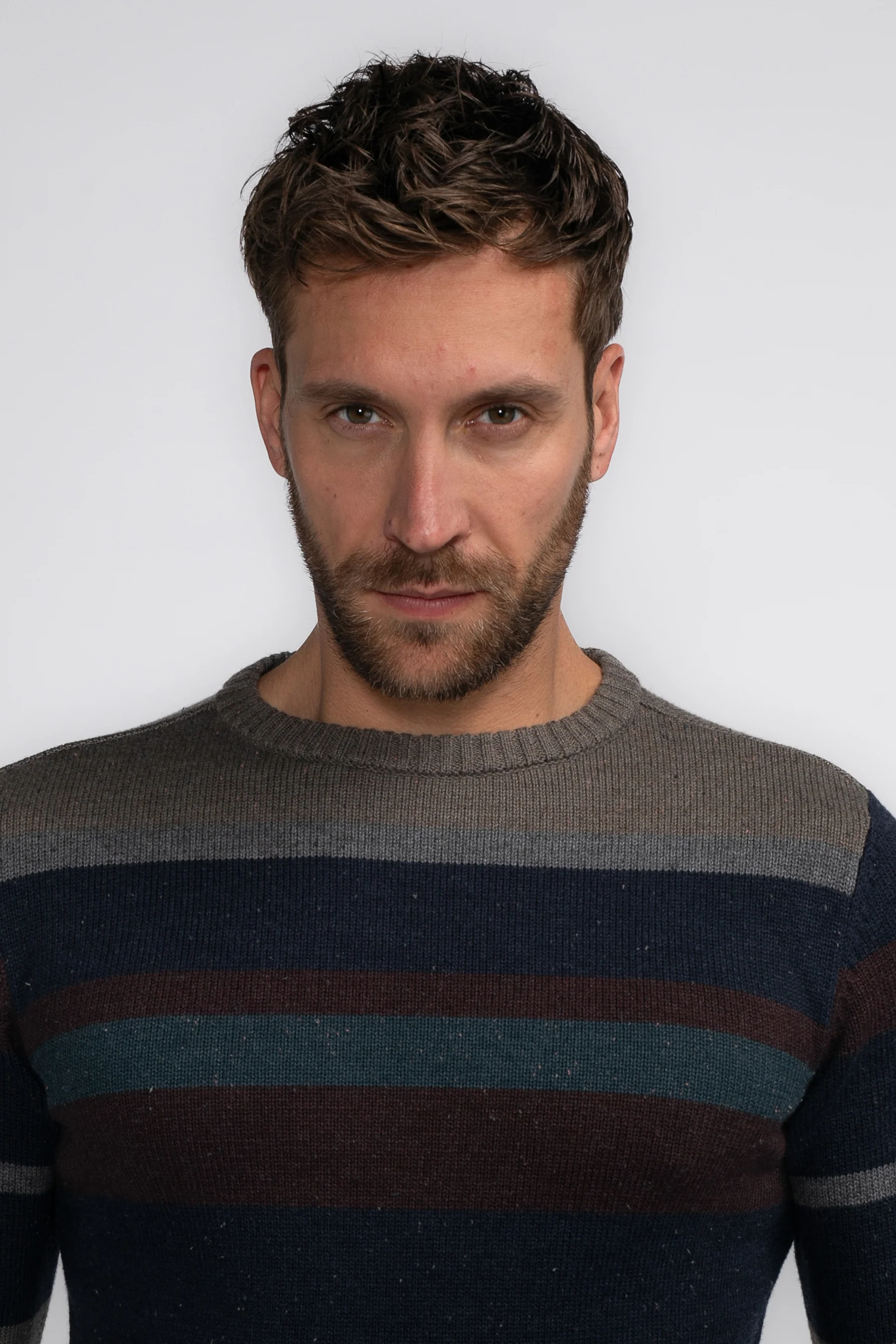 Pull met ronde hals - blauw - Image 5
