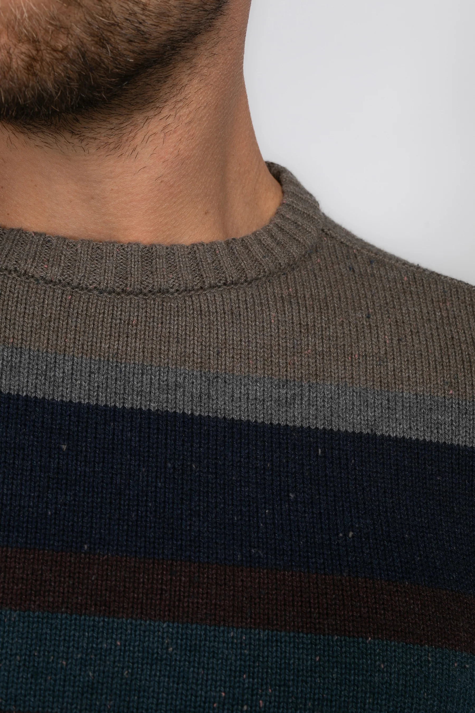 Pull met ronde hals - blauw - Image 7