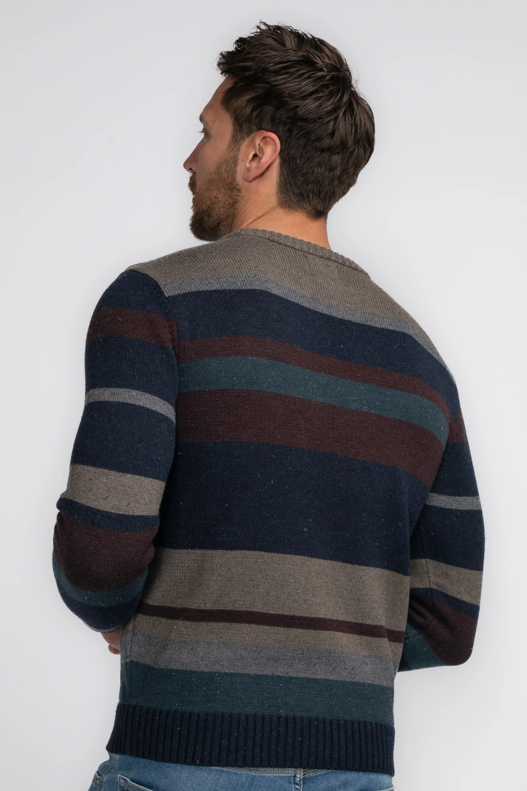 Pull met ronde hals - blauw - Image 9