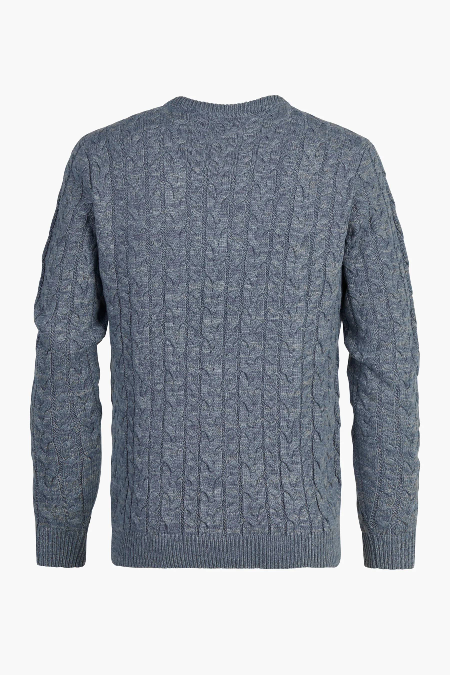 Pull met ronde hals - blauw - Image 7