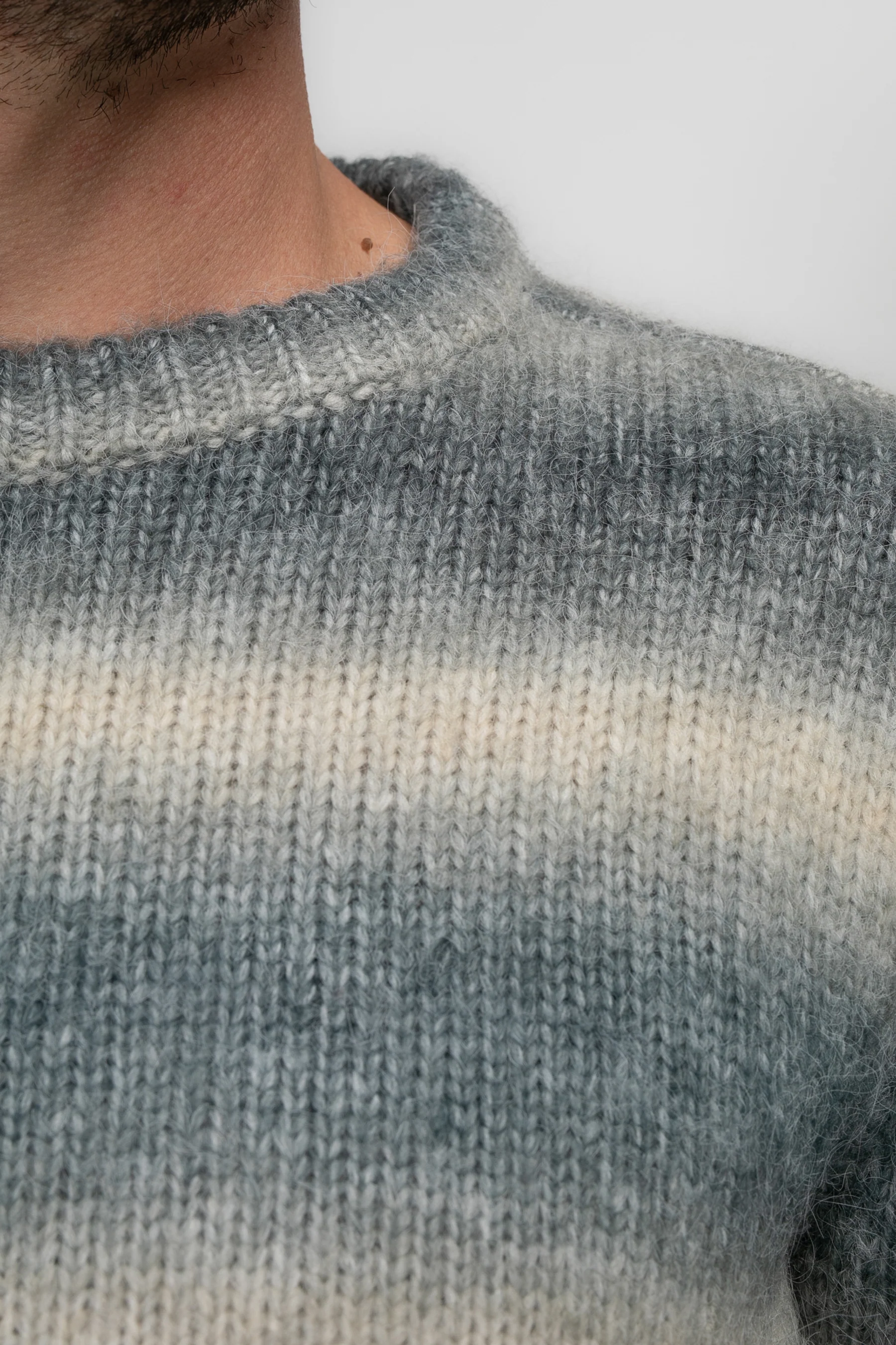 Pull met ronde hals - blauw - Image 7
