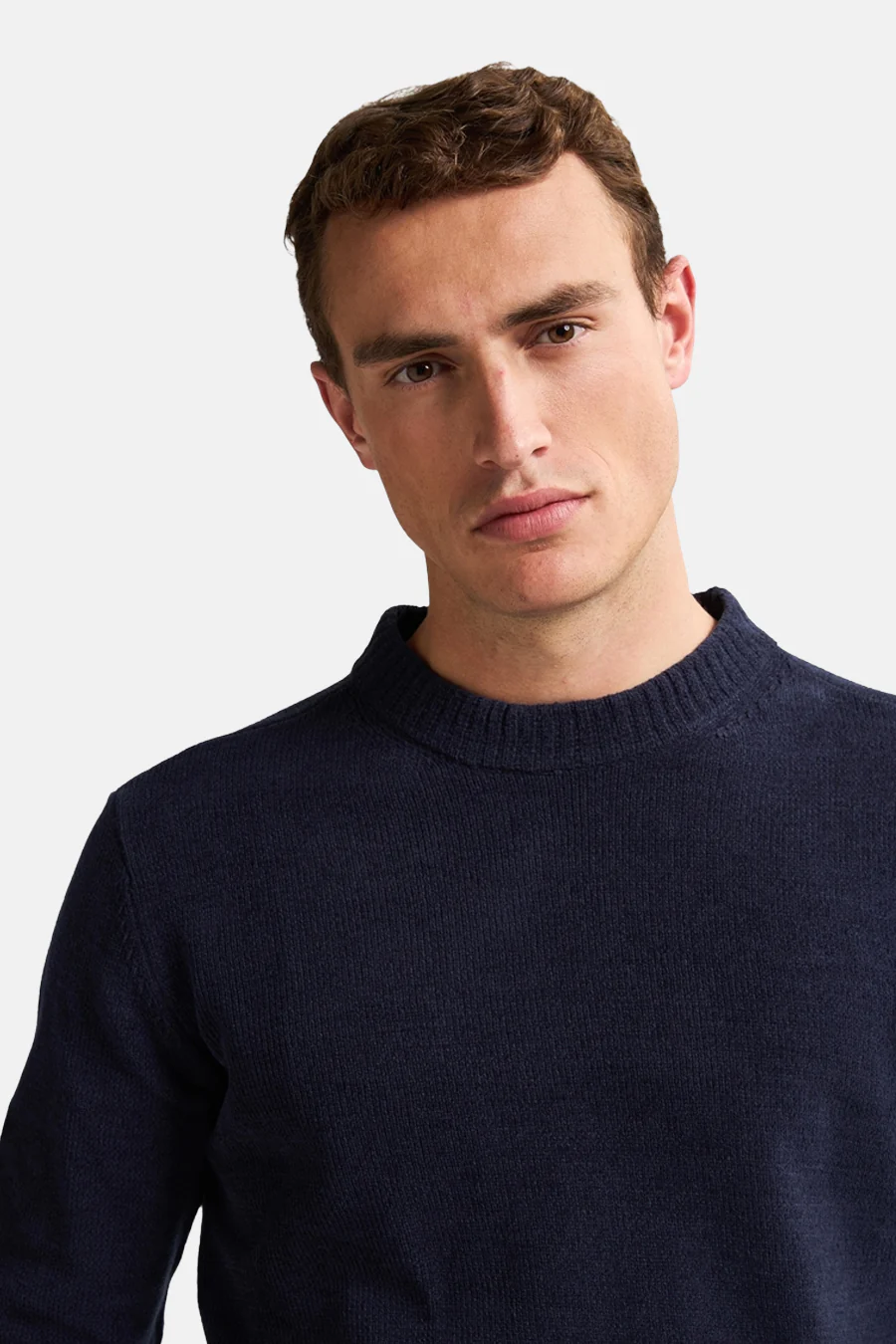 Pull met ronde hals - blauw - Image 8