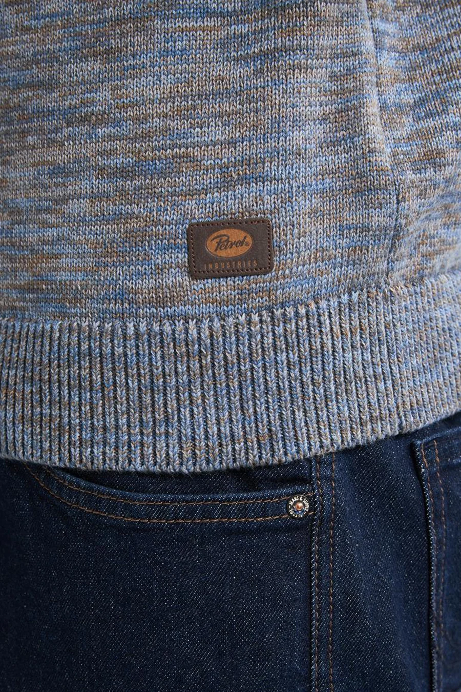 Trui met ronde hals blauw - Petrol Industries® - Image 4