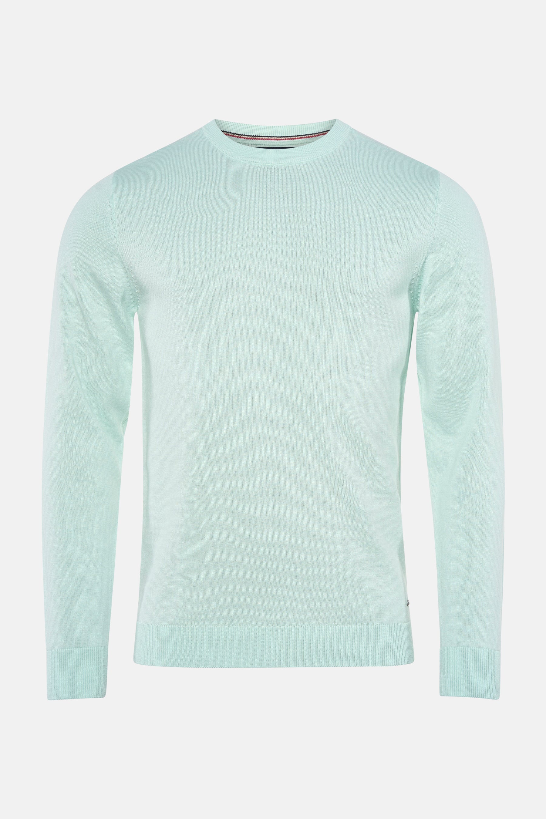 Pull met ronde hals - groen