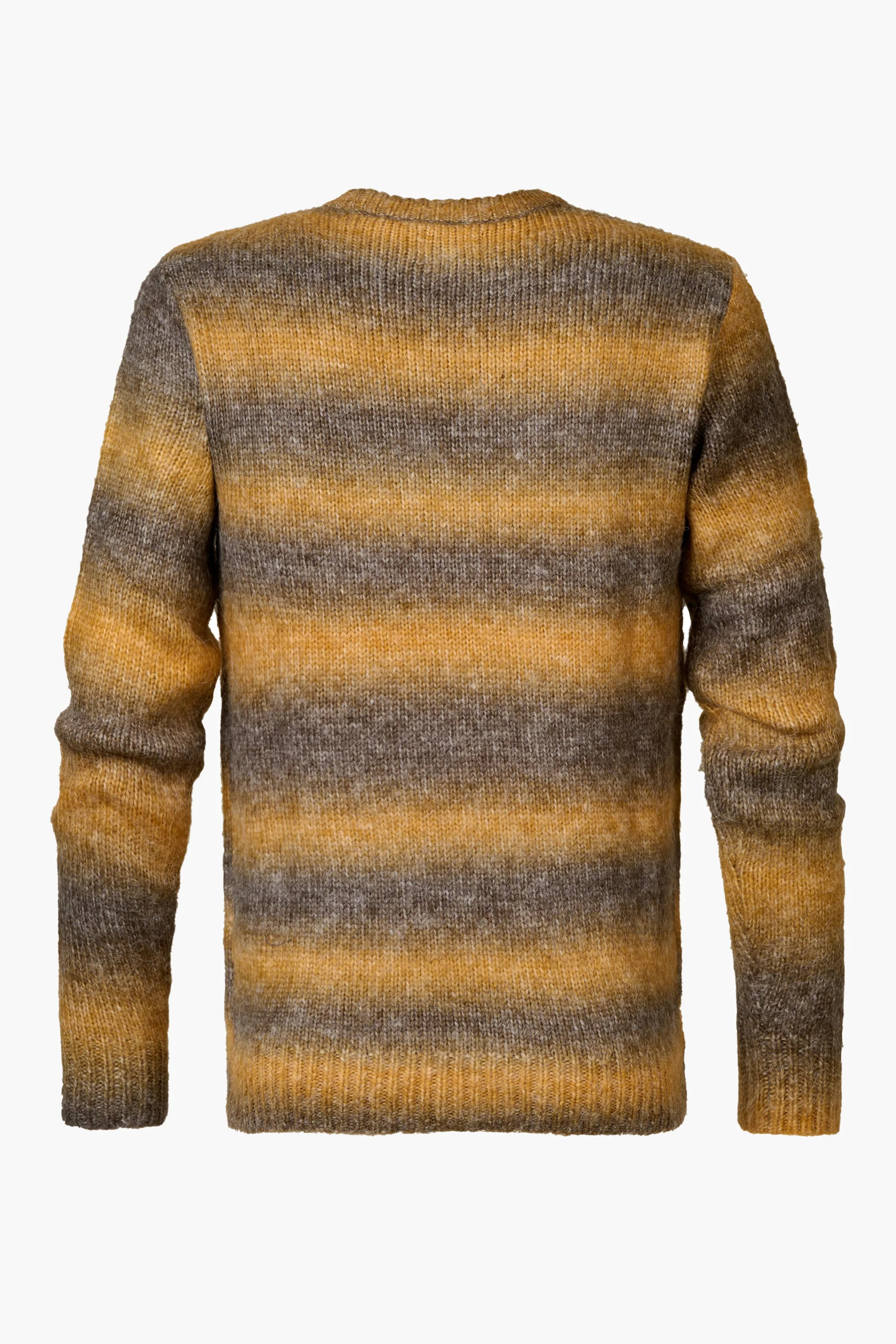 Pull met ronde hals - bruin