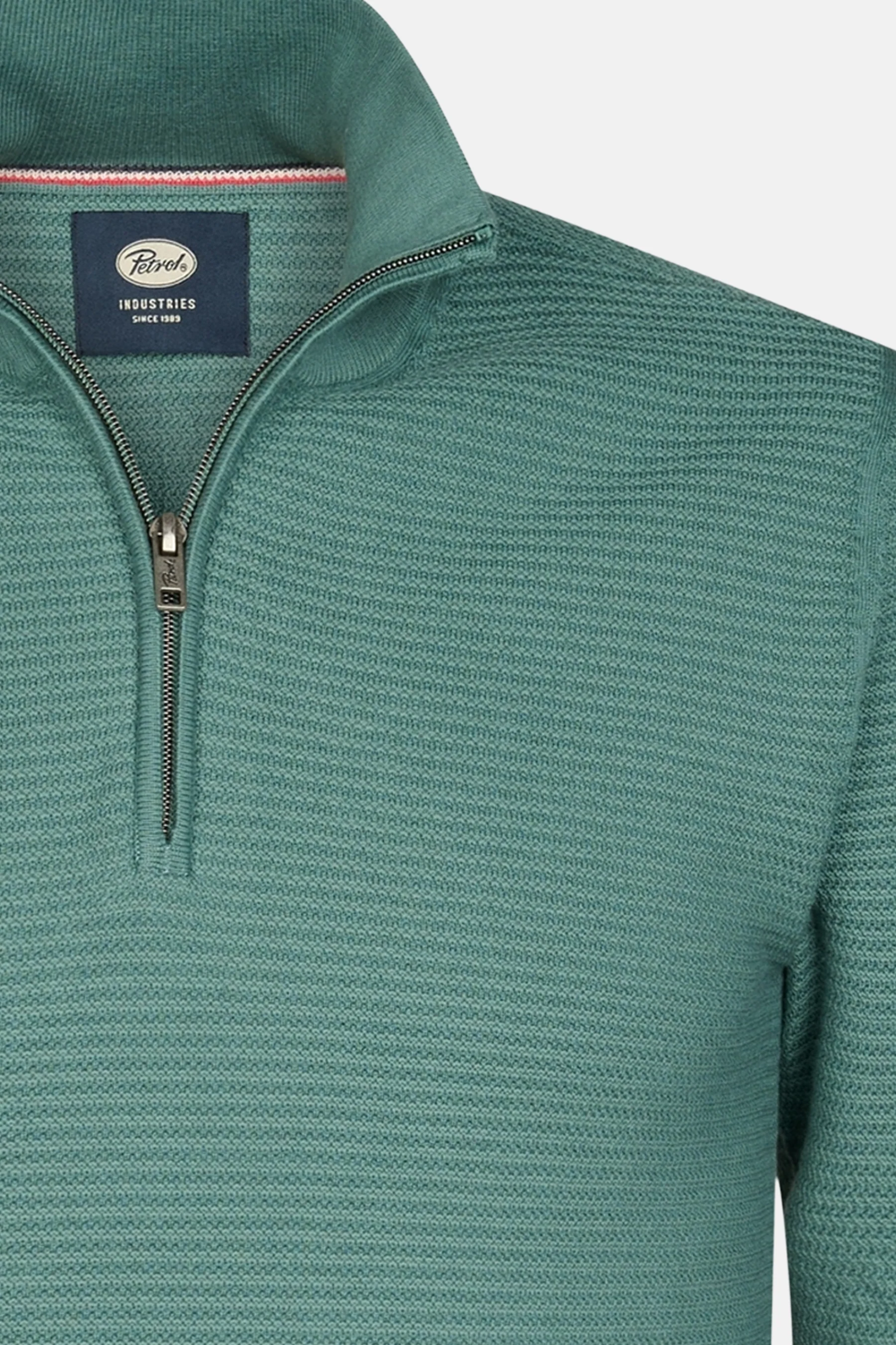 Pull met ronde hals - groen - Image 2
