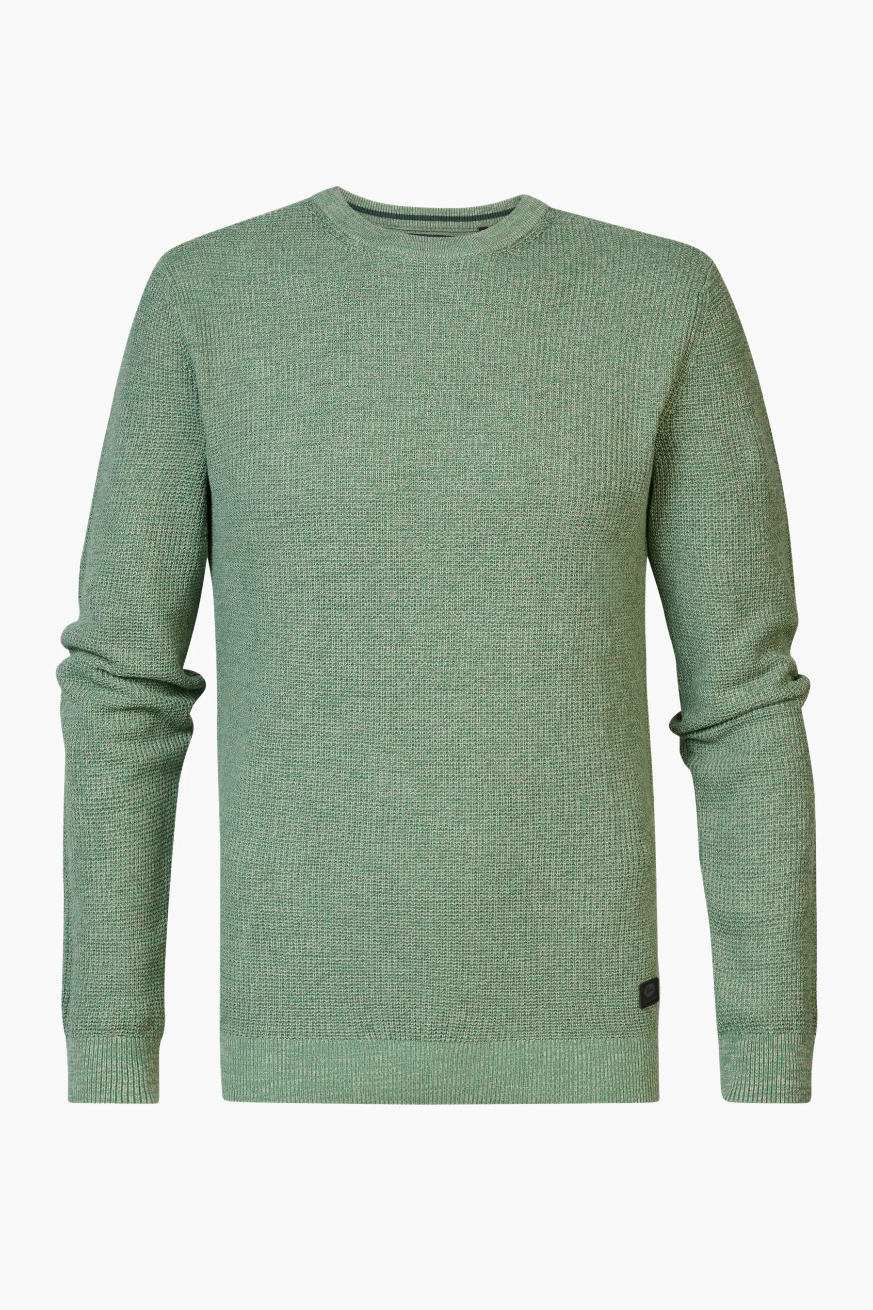 Pull met ronde hals - groen - Image 7