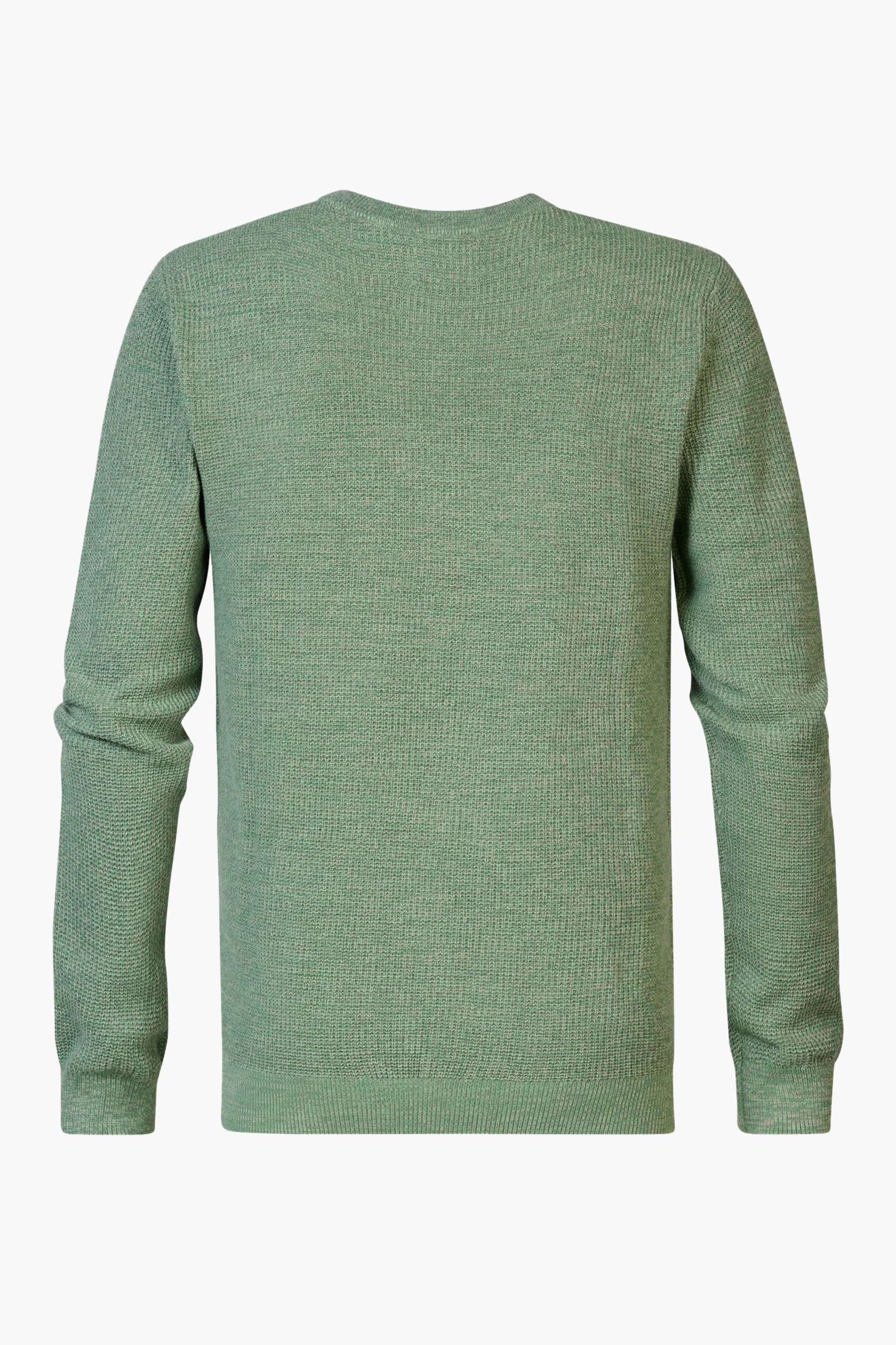 Pull met ronde hals - groen - Image 8