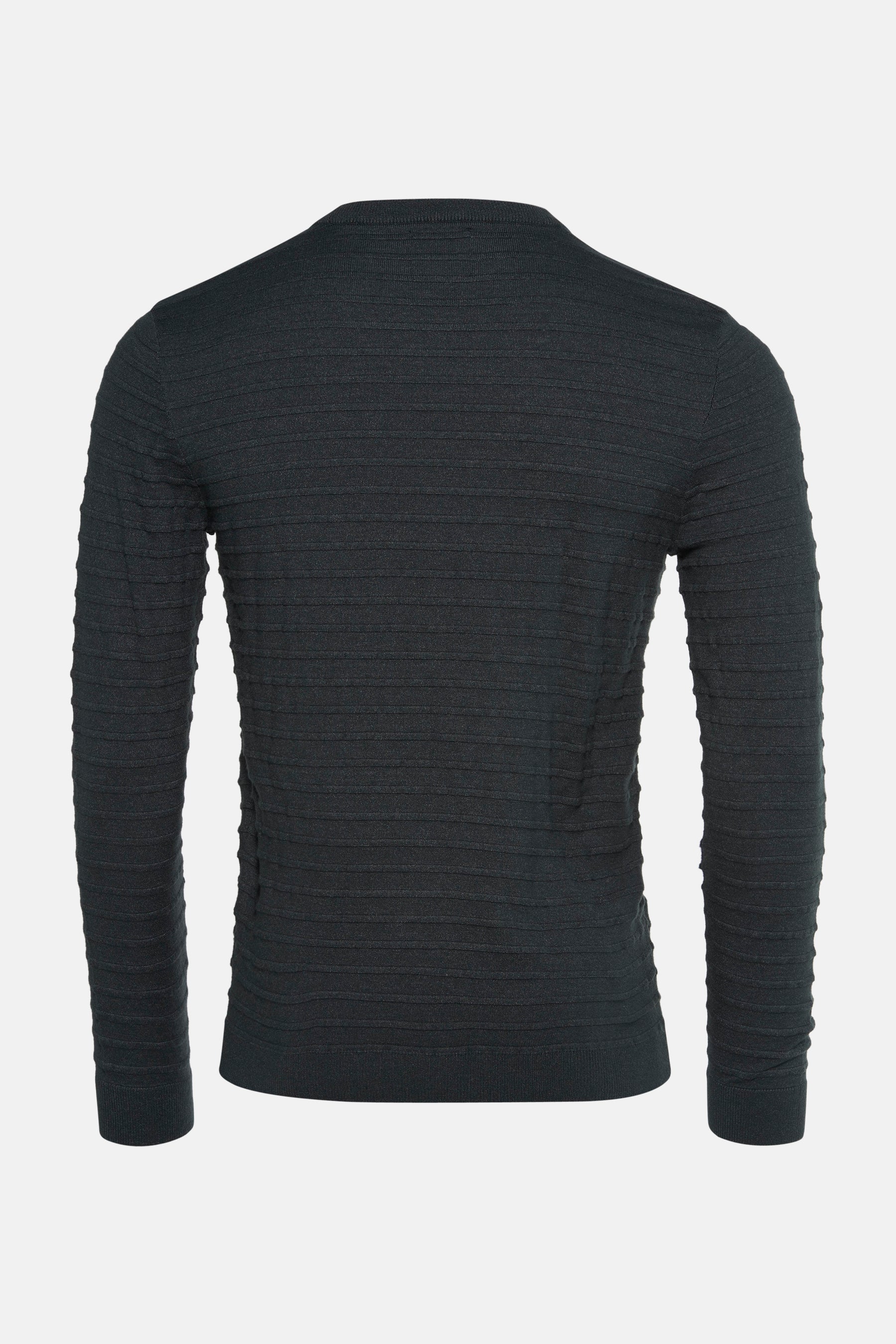 Pull met ronde hals - groen - Image 2