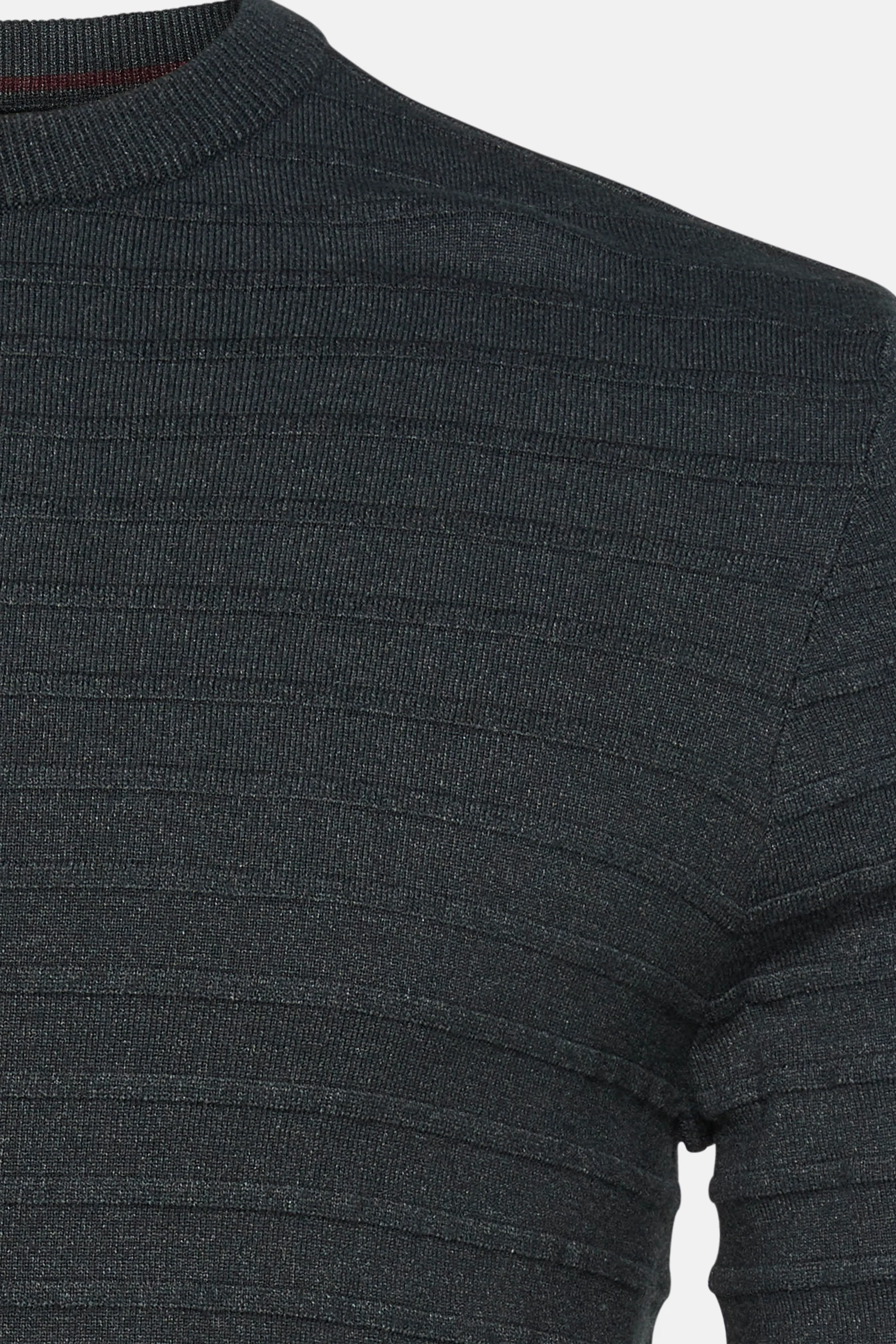 Pull met ronde hals - groen - Image 3