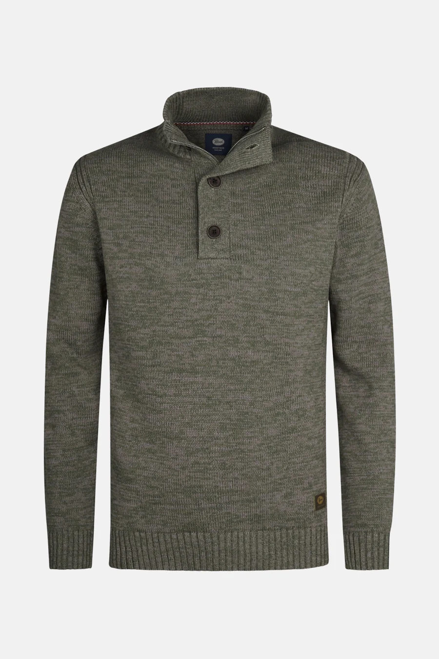 Pull met ronde hals - groen - Image 7